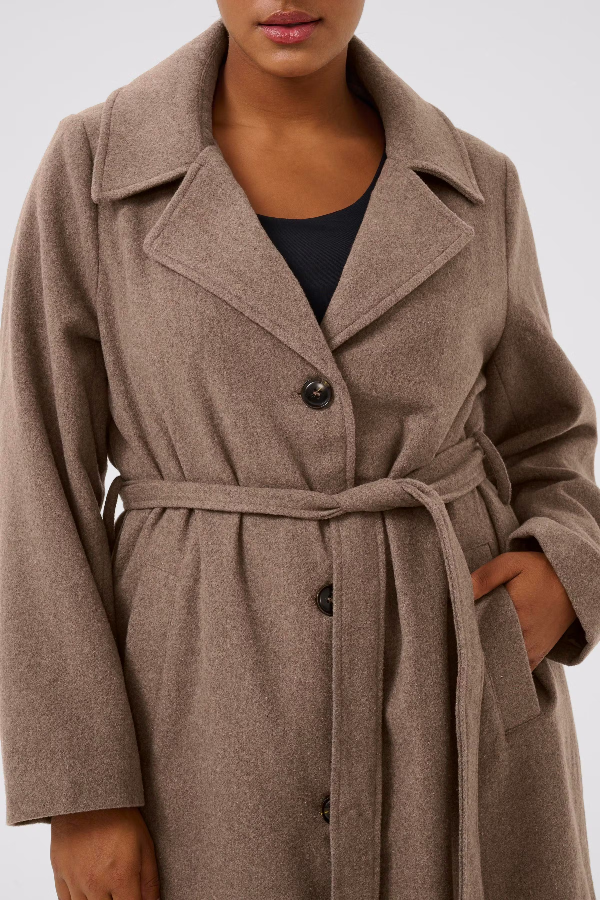 KCnanny Manteau Marron LOOKBOOK DETAIL 10583876-106615