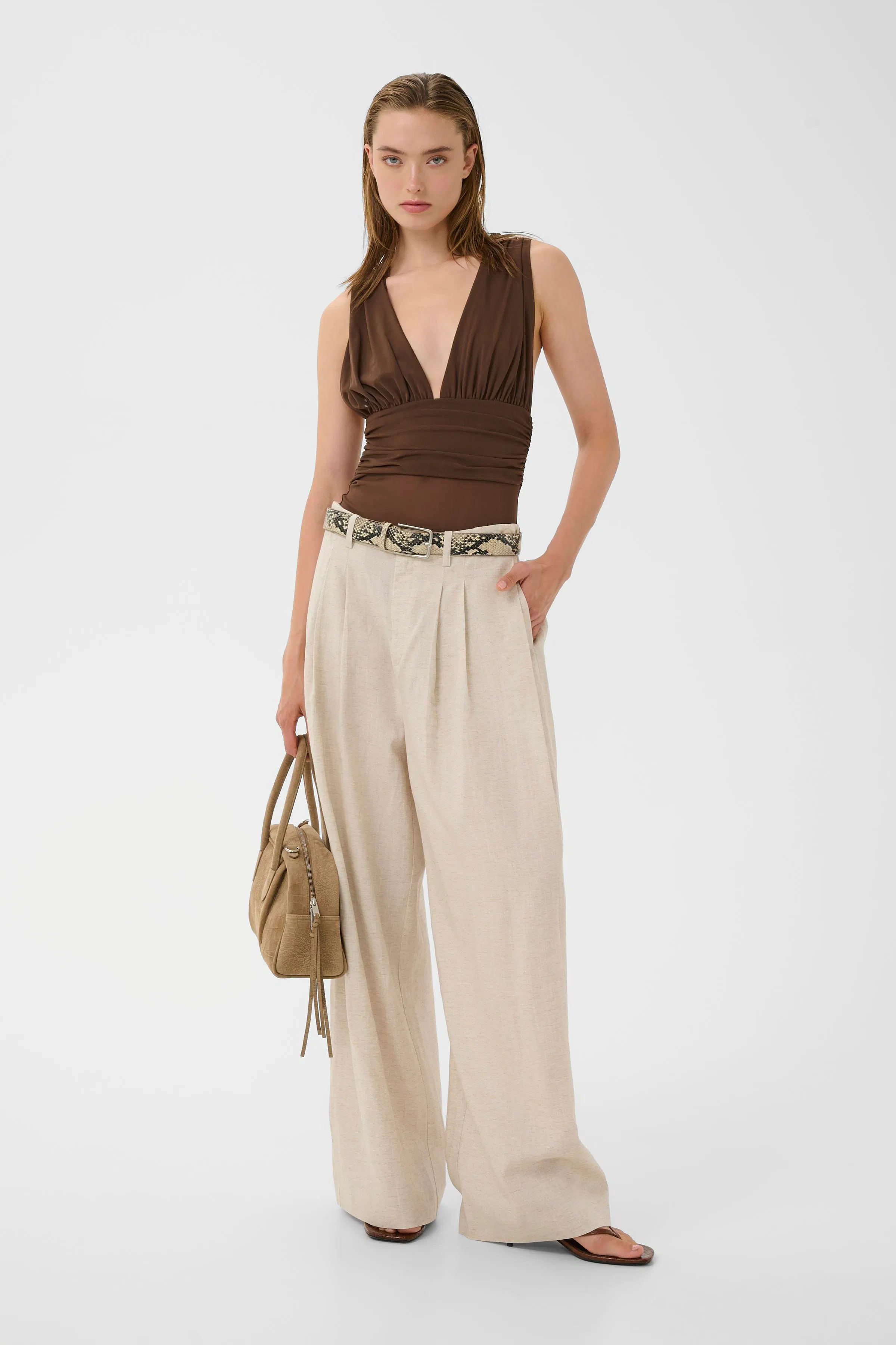 GZriava Linnen broeken LOOKBOOK FRONT 10911251-109419