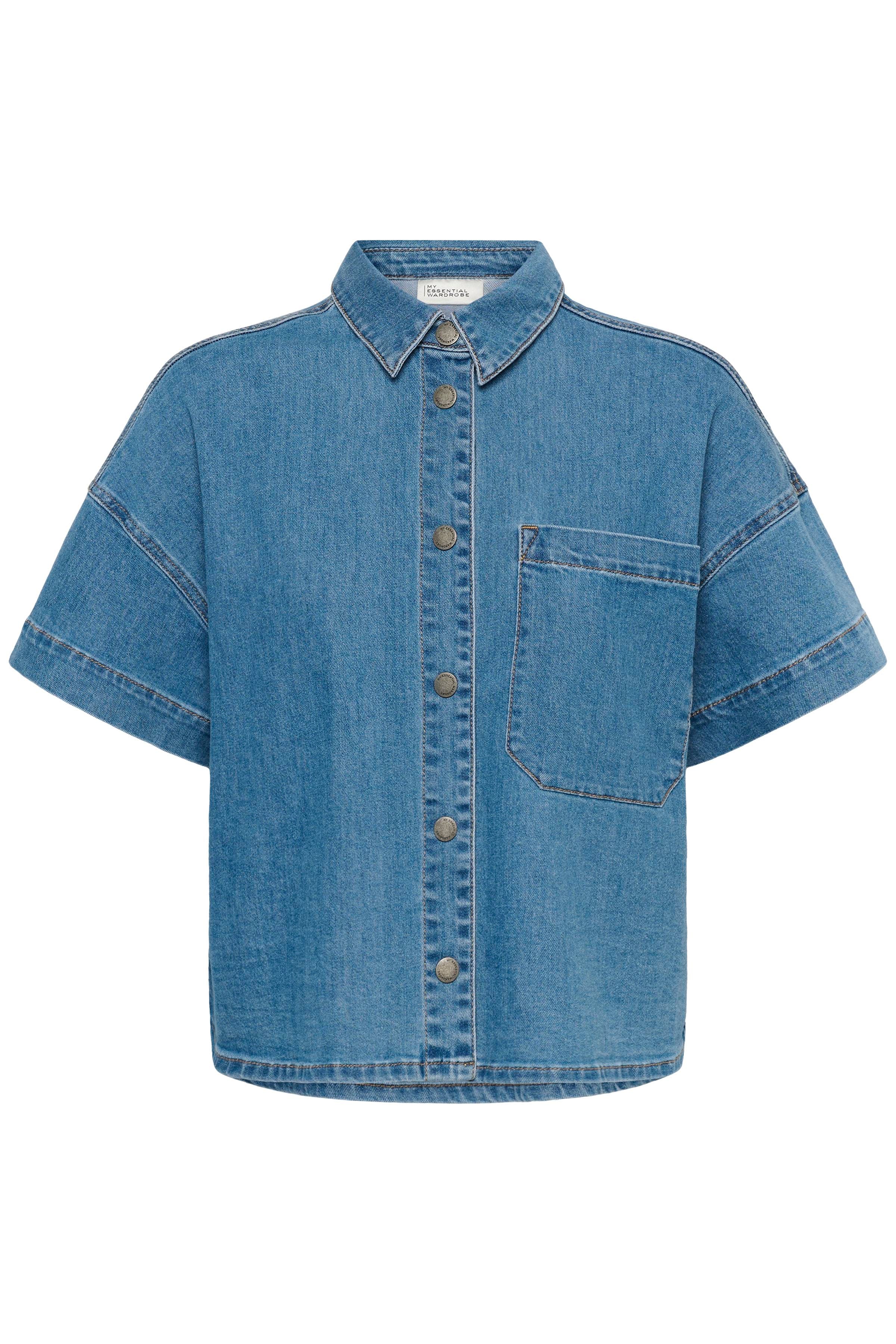 MWLinn Denim shirt PACK FRONT 10705461-100053