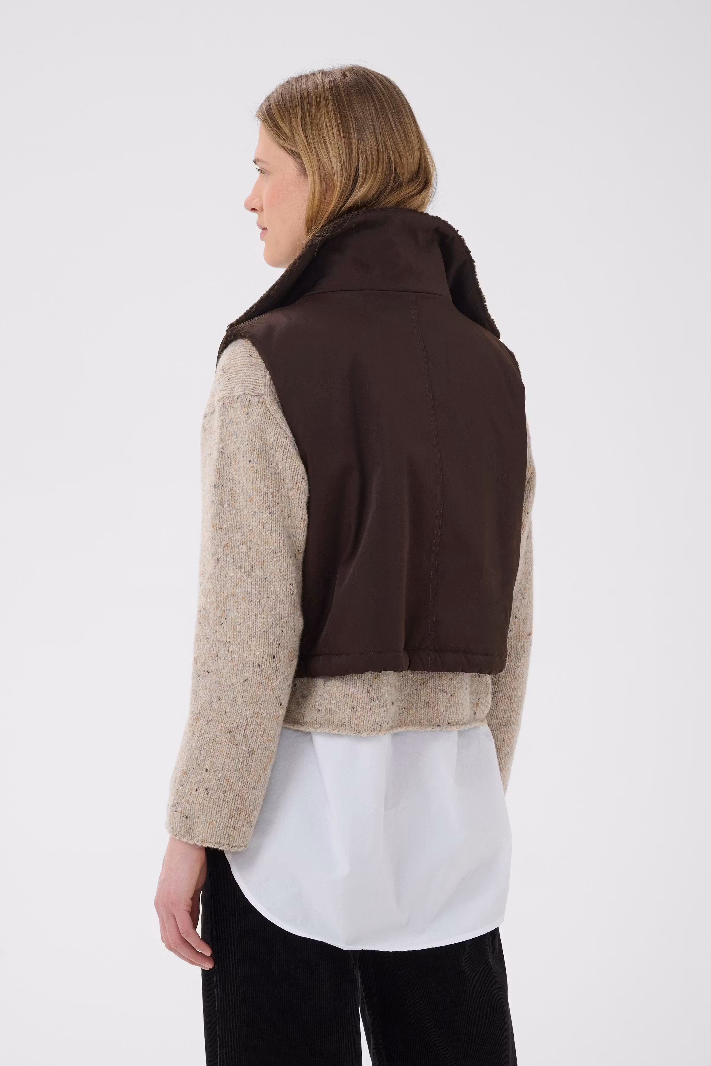 CathlinPW Warme Weste LOOKBOOK BACK 30310745-191106