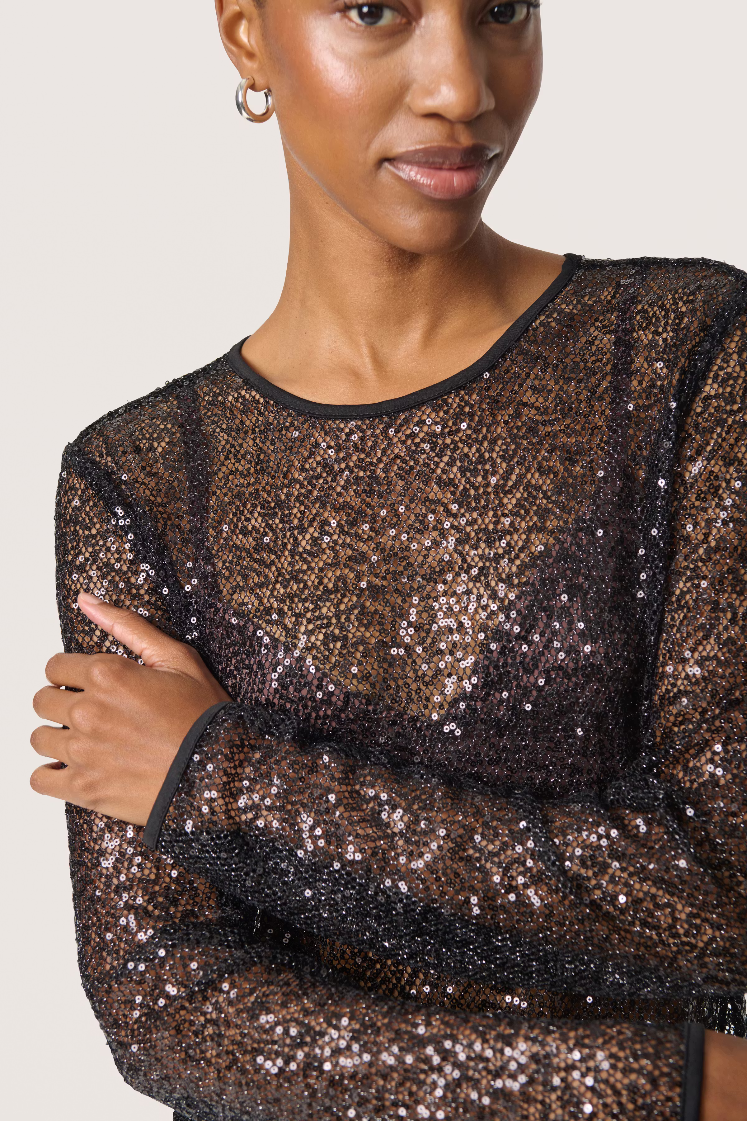 SLAdea Sequin Blouse LOOKBOOK DETAIL 30407847-194008