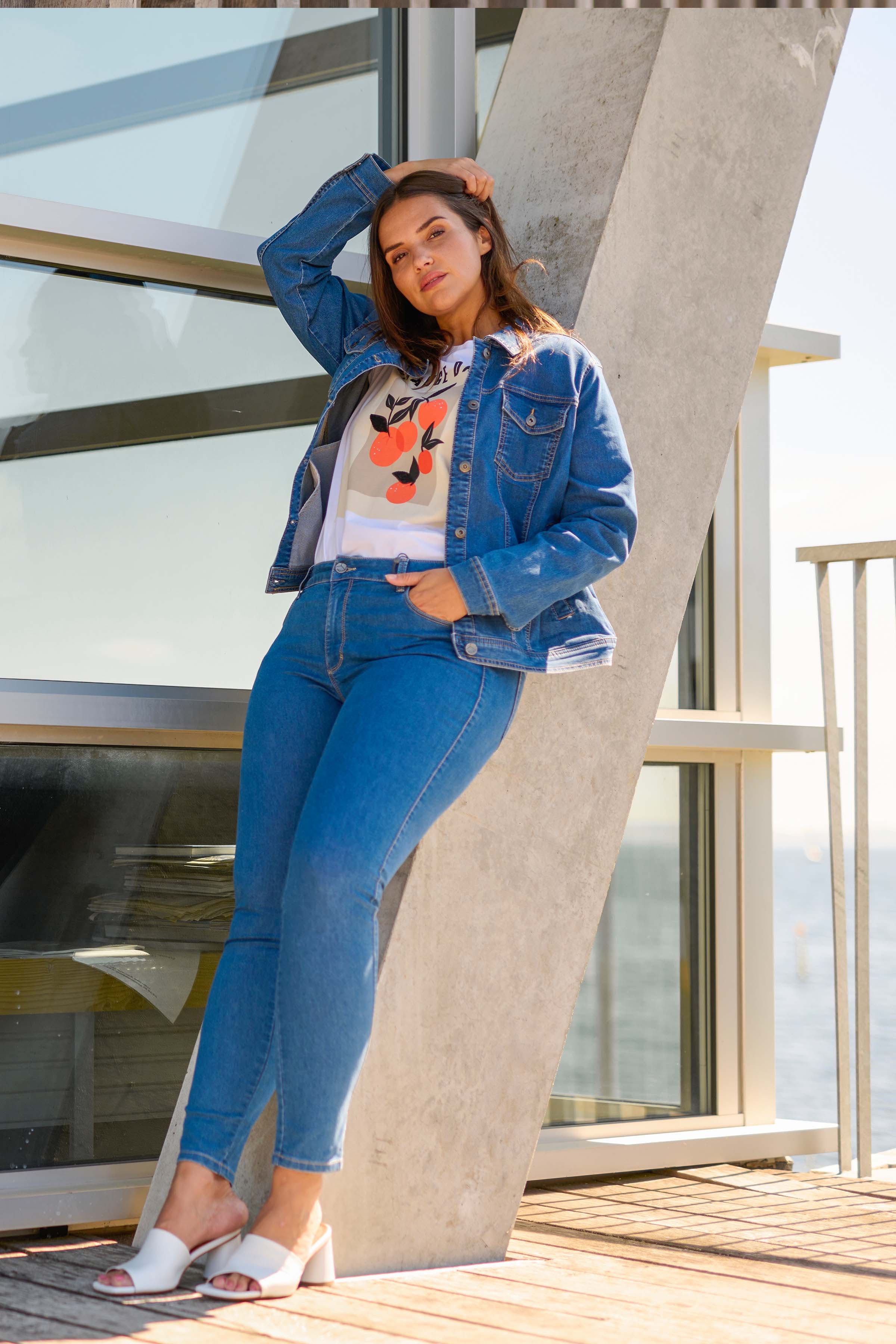 KCvicka Causal Denim Jas LOCATION NONE 10581452-103758