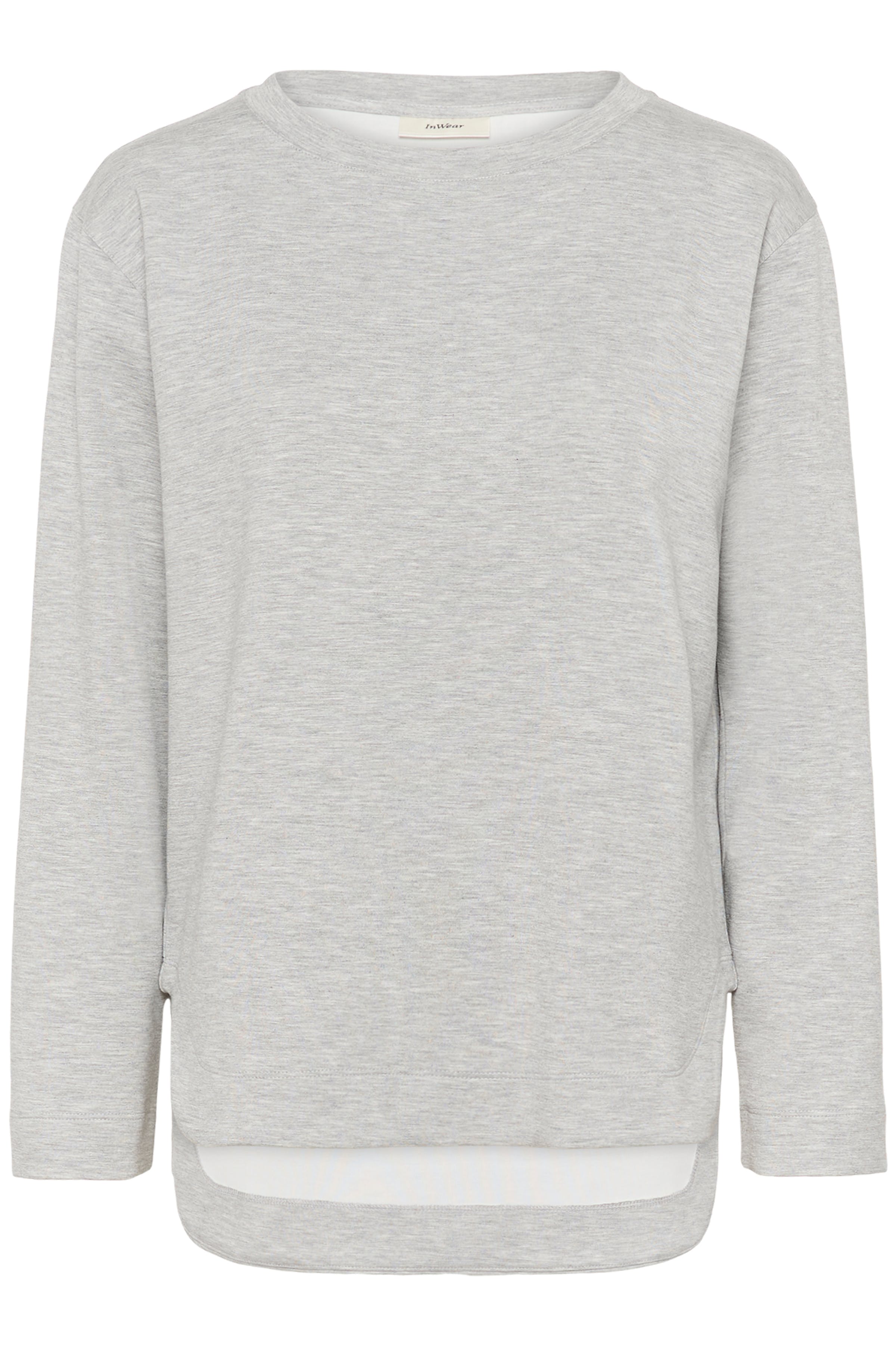 GincentIW Melange Crewneck Sweatshirt PACK FRONT 30109922-1740161