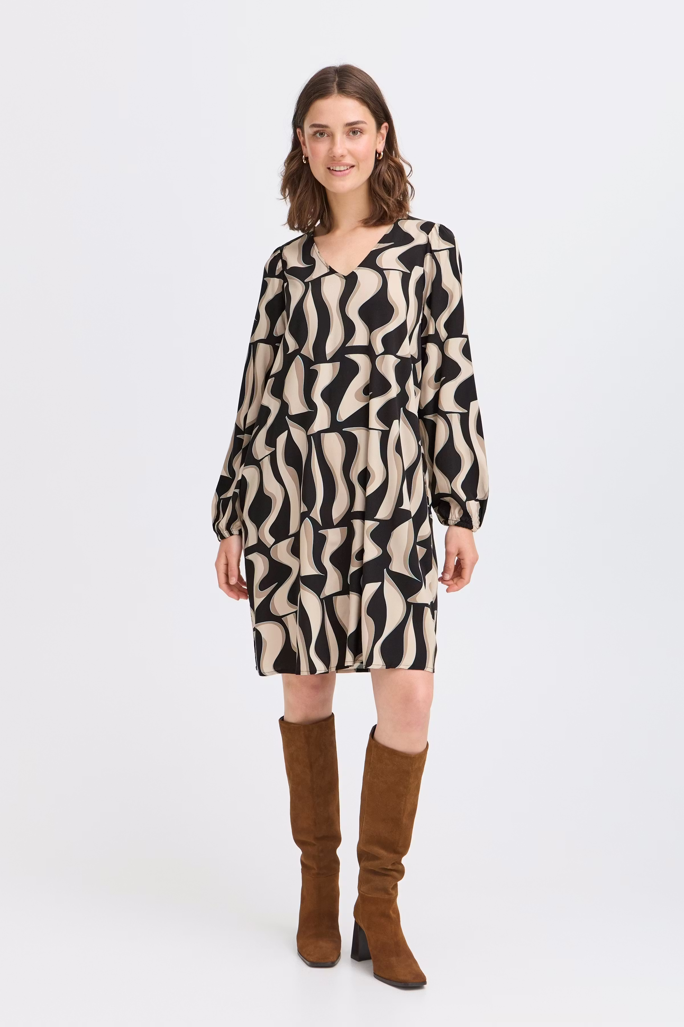 FRJUSTINI Kleid LOOKBOOK FRONT 20616014-205263