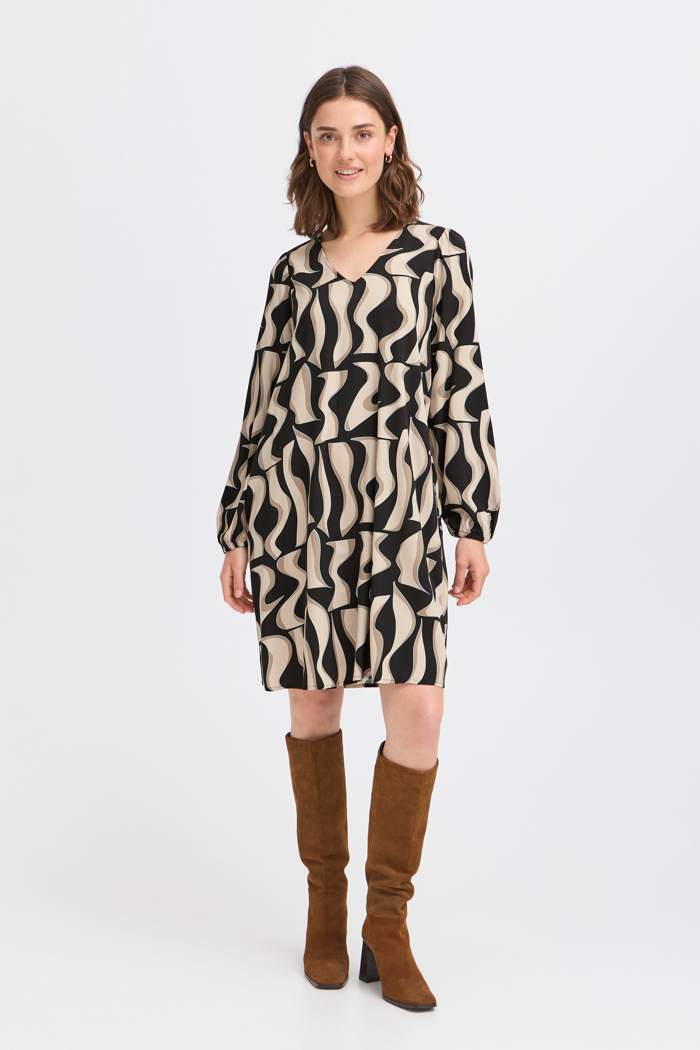 FRJUSTINI Kleid LOOKBOOK FRONT 20616014-205263