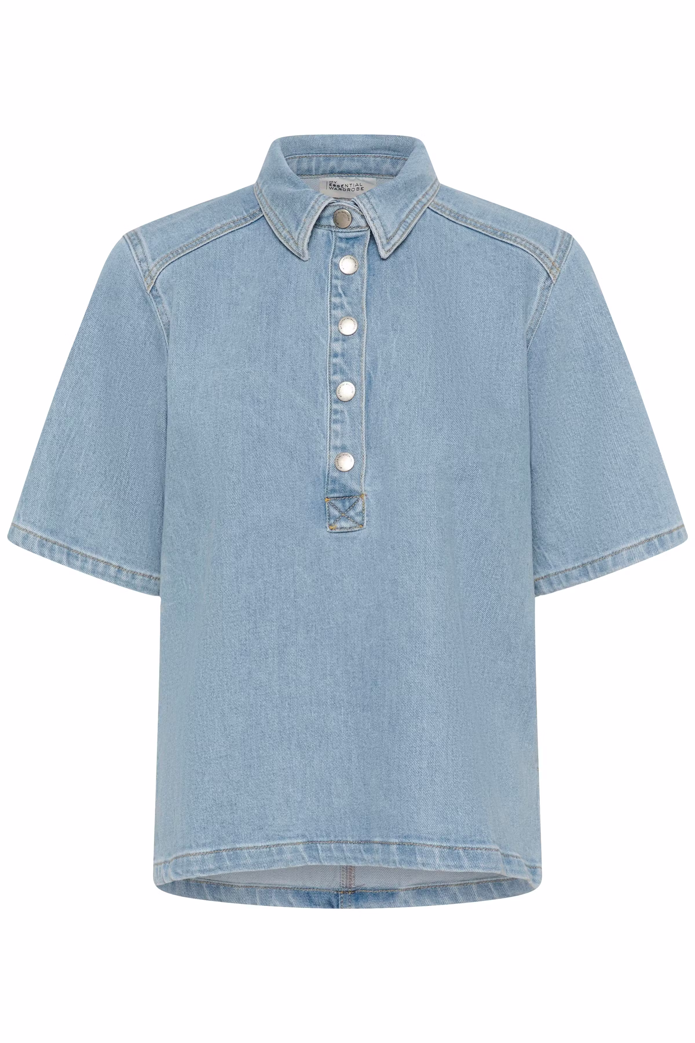 AbinaMW Denim polo shirt PACK FRONT 10704772-100045