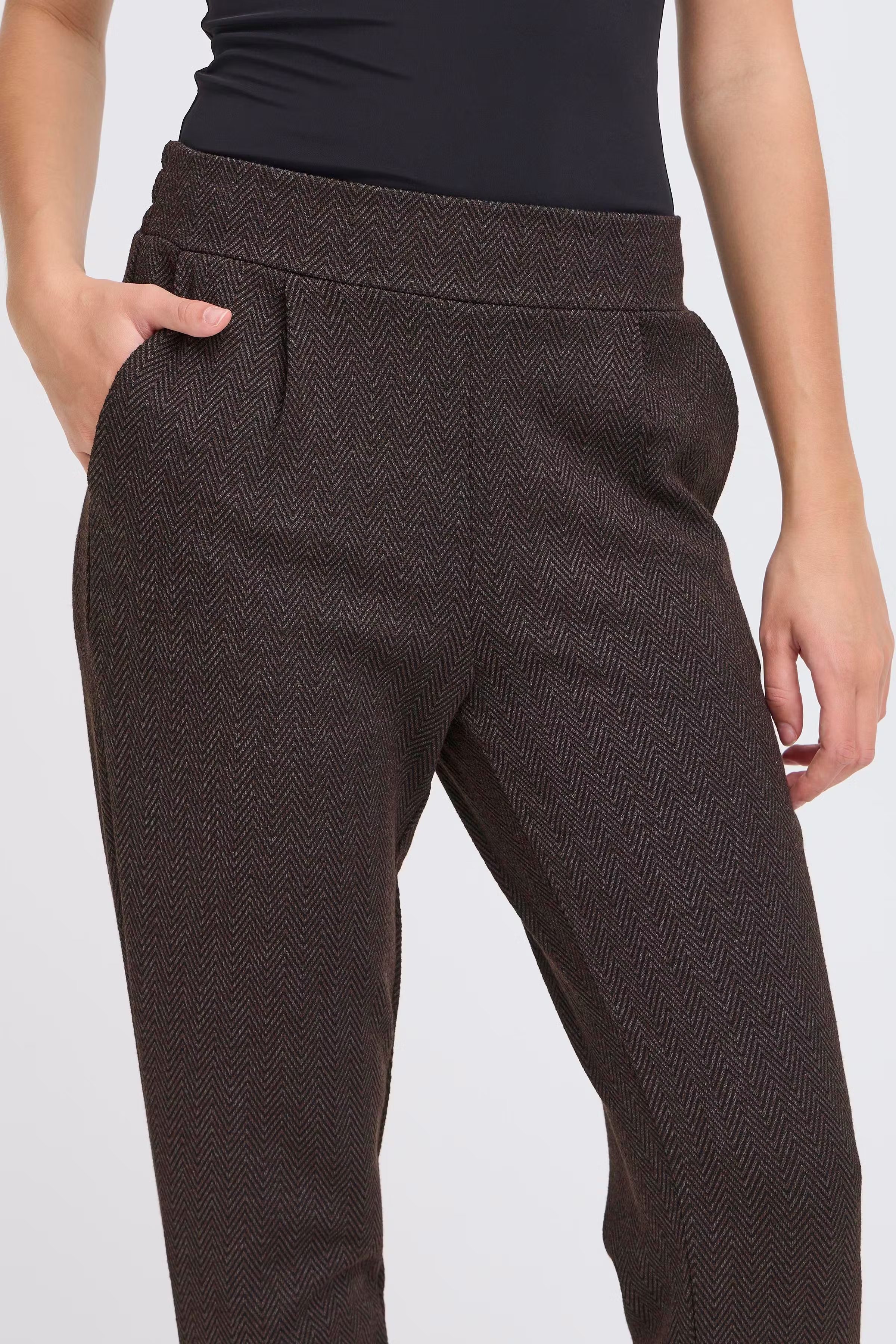 IHKATE JACQUARD Trousers LOOKBOOK DETAIL 20121601-900001779