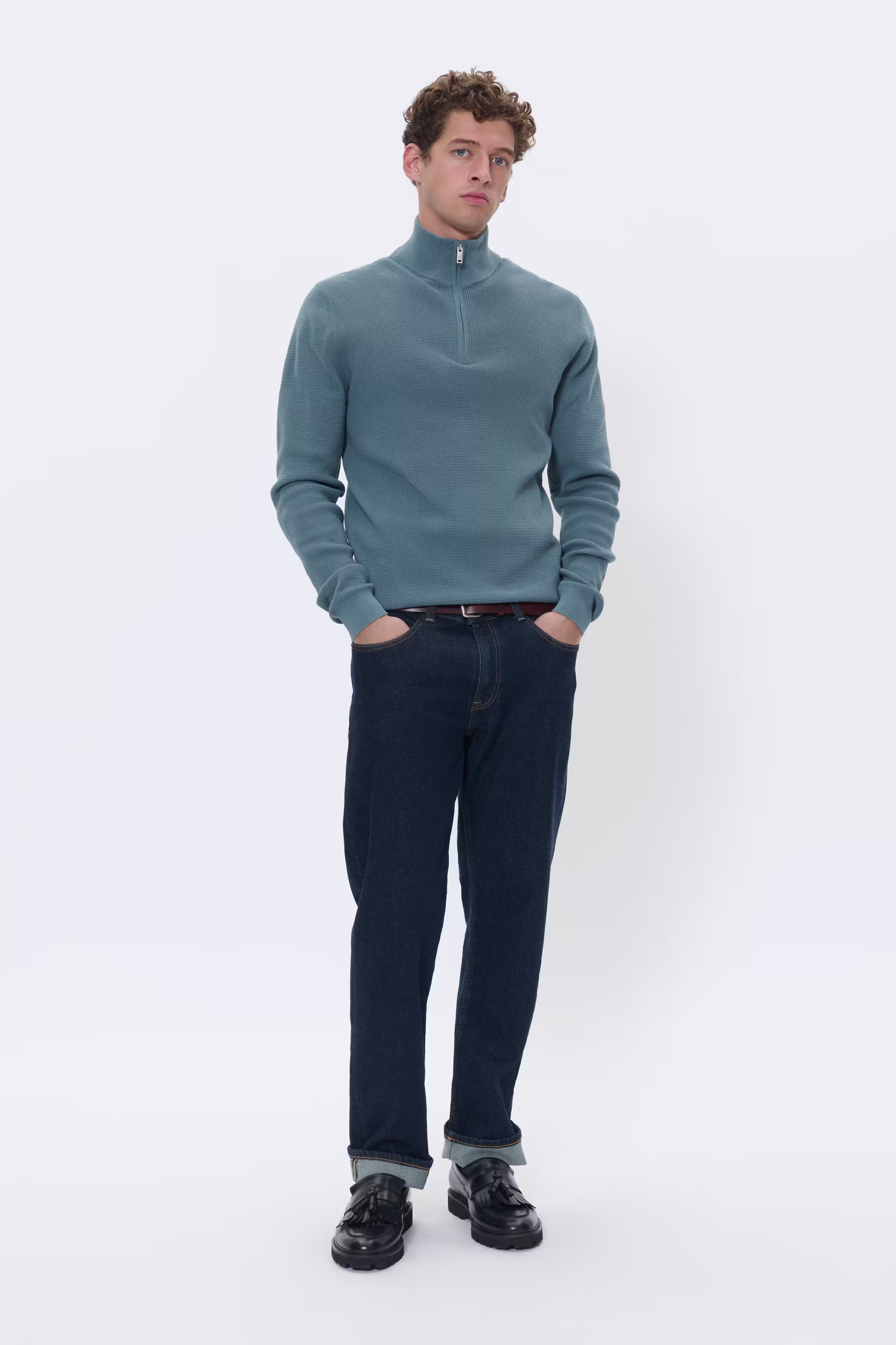 MAlagoon Half-Zip Pullover LOOKBOOK FRONT 30207192-184214