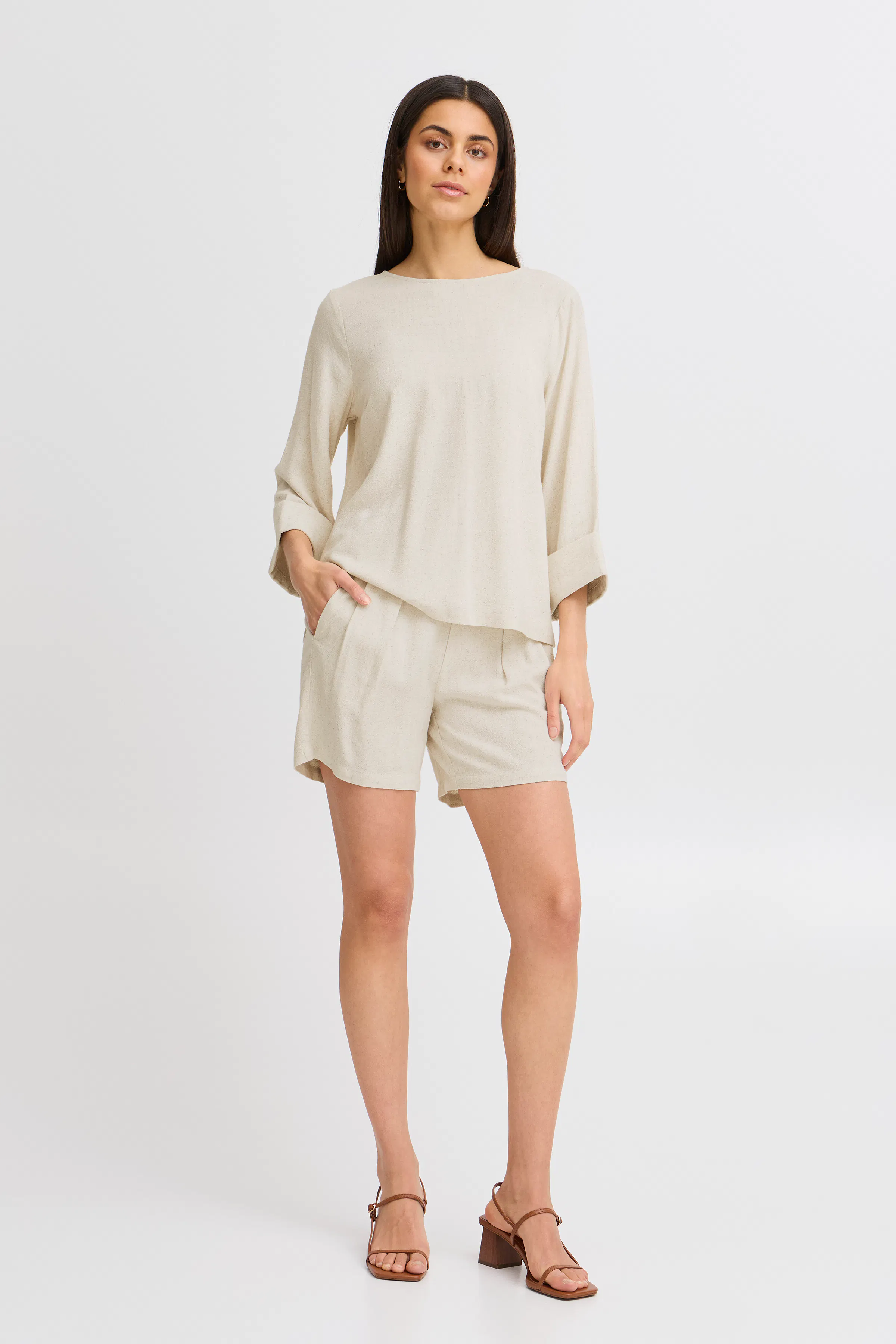 FRATEL Shorts LOOKBOOK FRONT 20615447-1107011