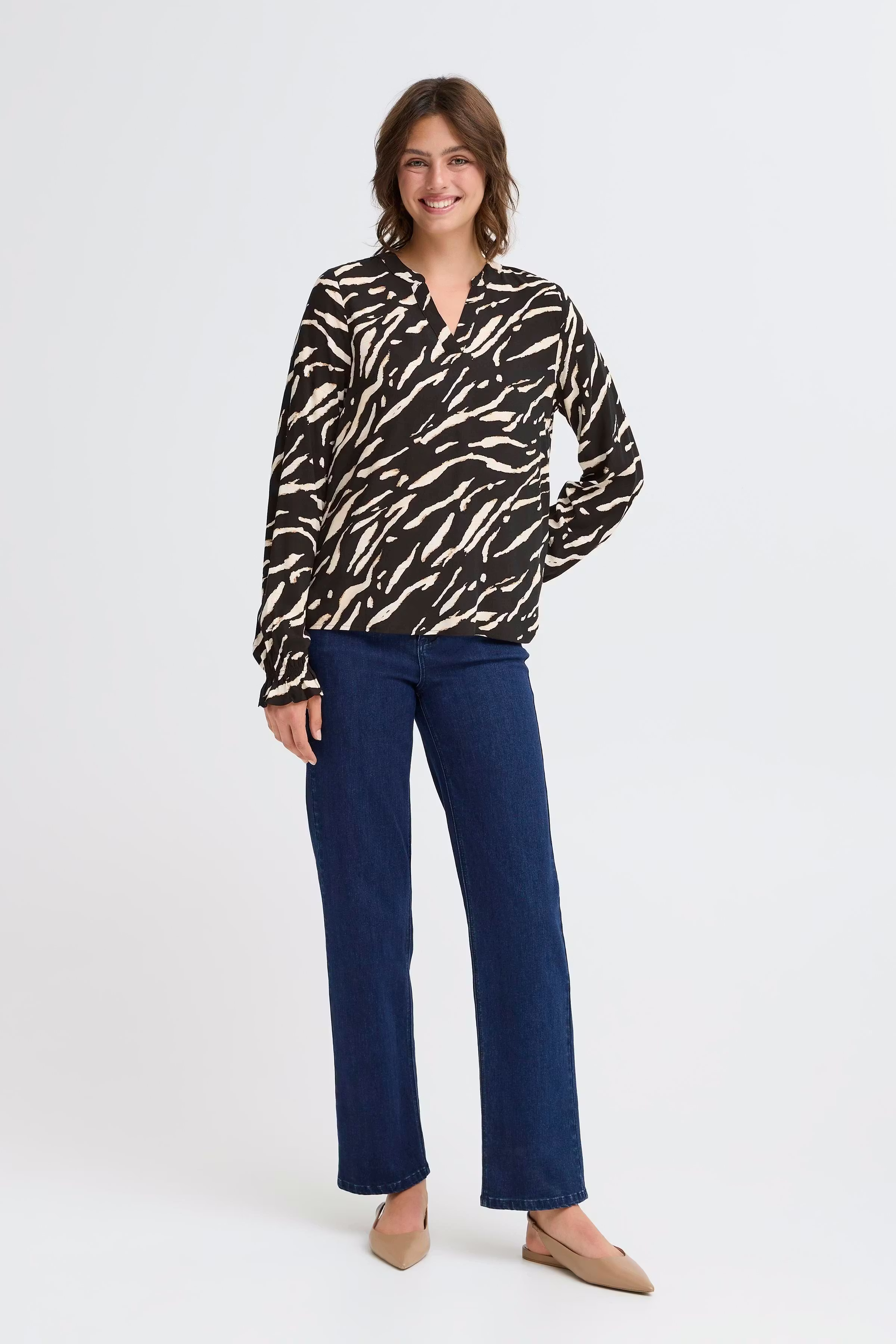 FRFLOWY Blus LOOKBOOK FRONT 20614106-205126