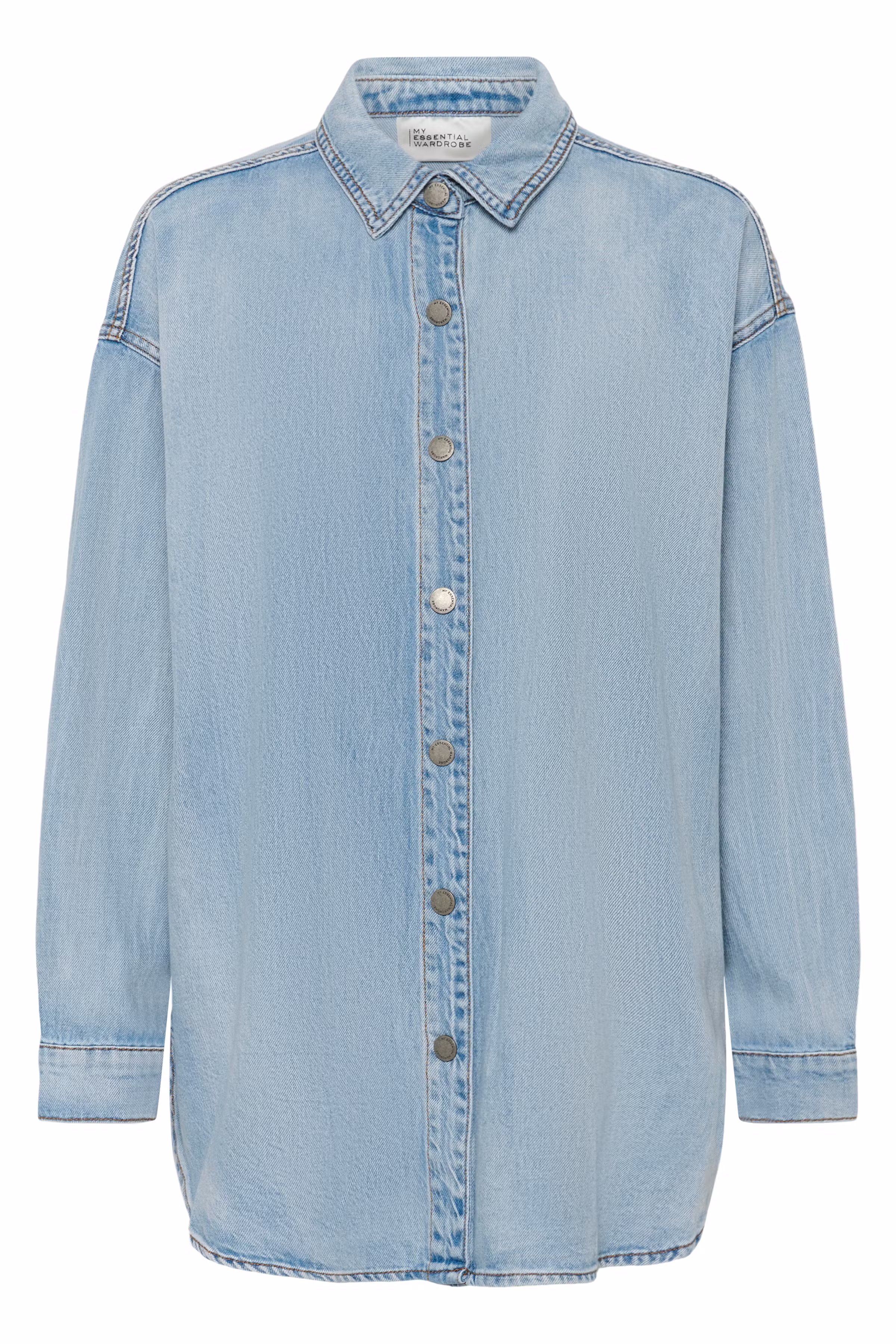HilmaMW Denim overhemd PACK FRONT 10705096-100045