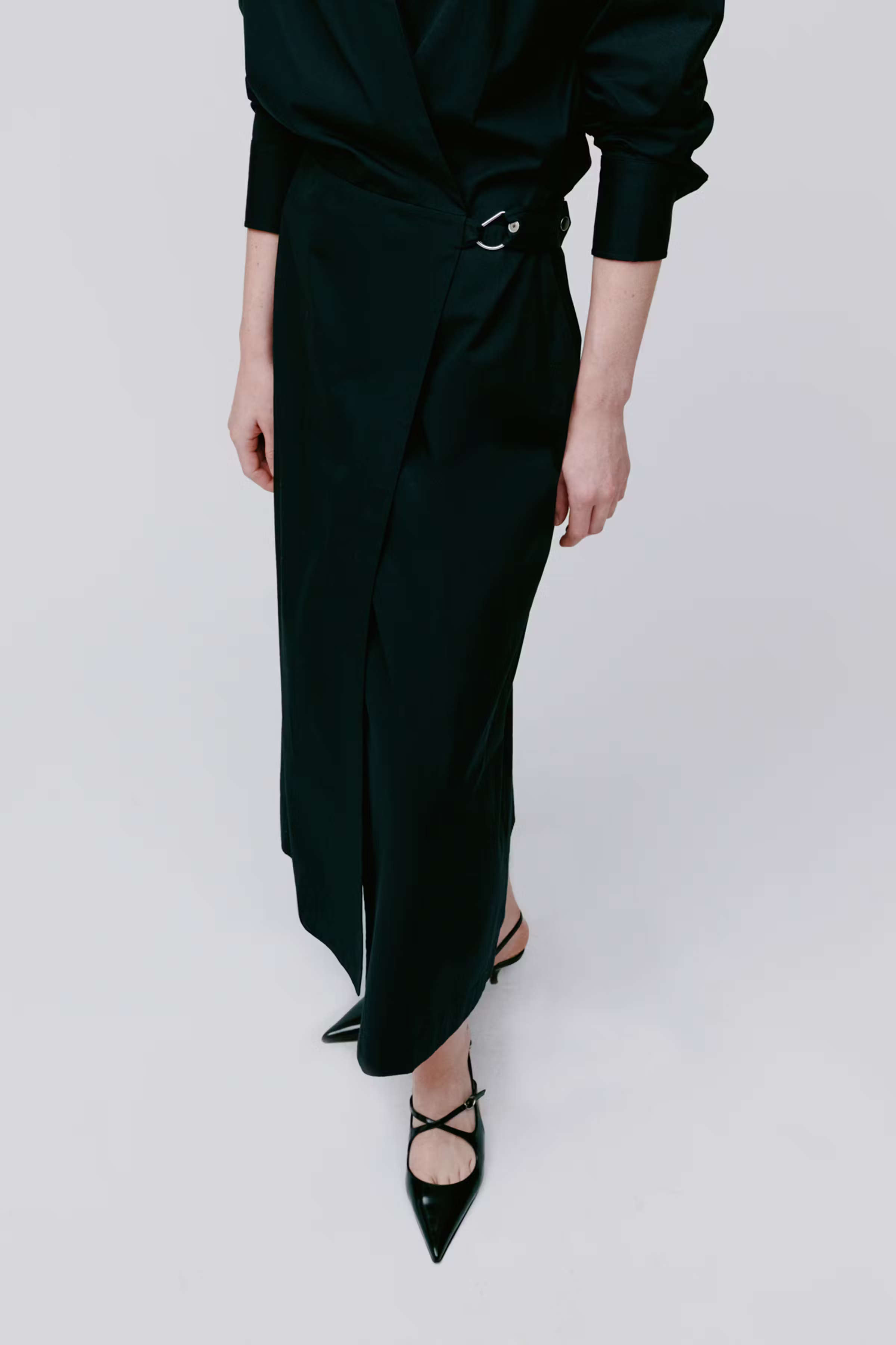 IOOLETHA Kjole LOOKBOOK FRONT 30600679-BK999