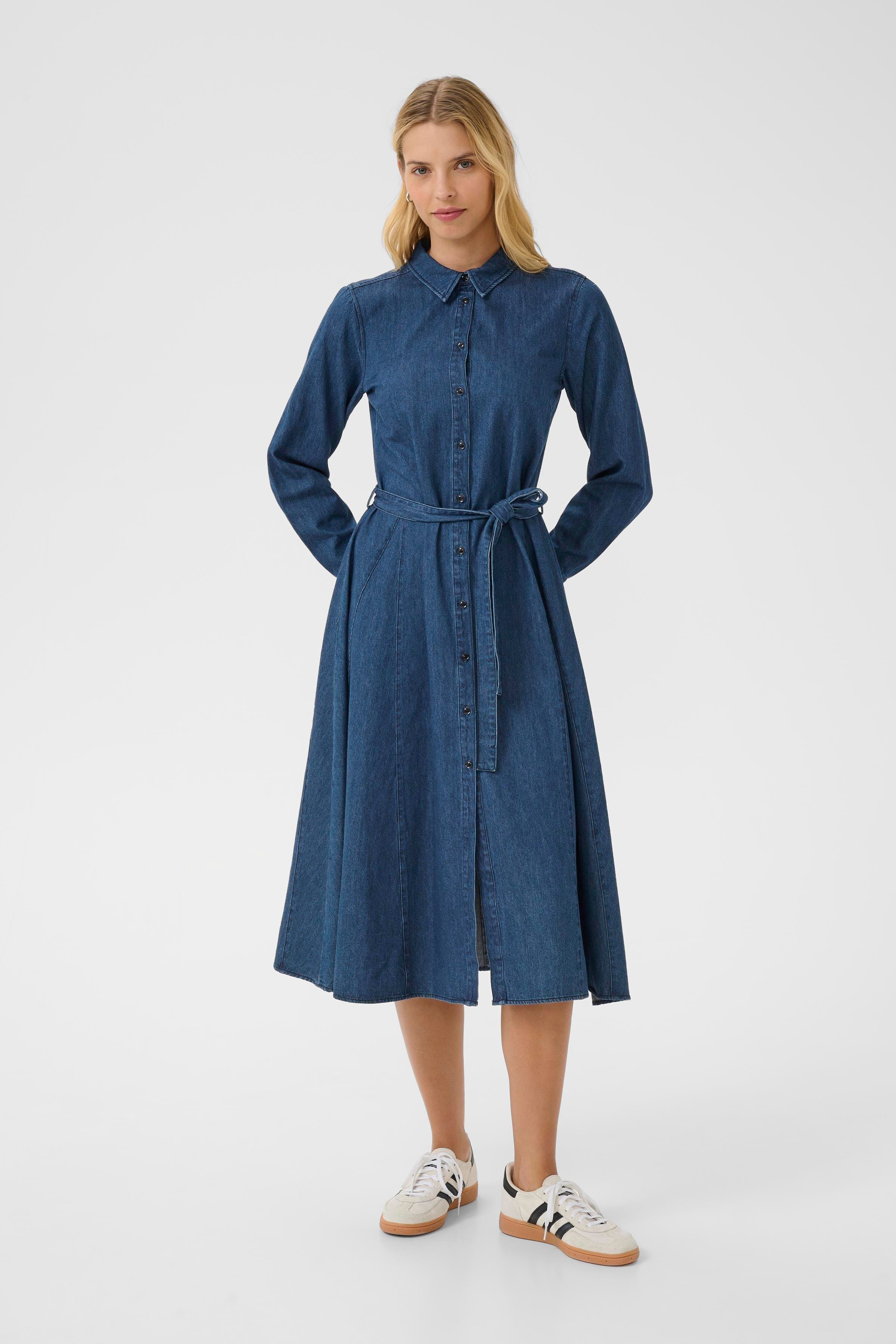 EsilyasPW Denimkjole LOOKBOOK FRONT 30309963-300157