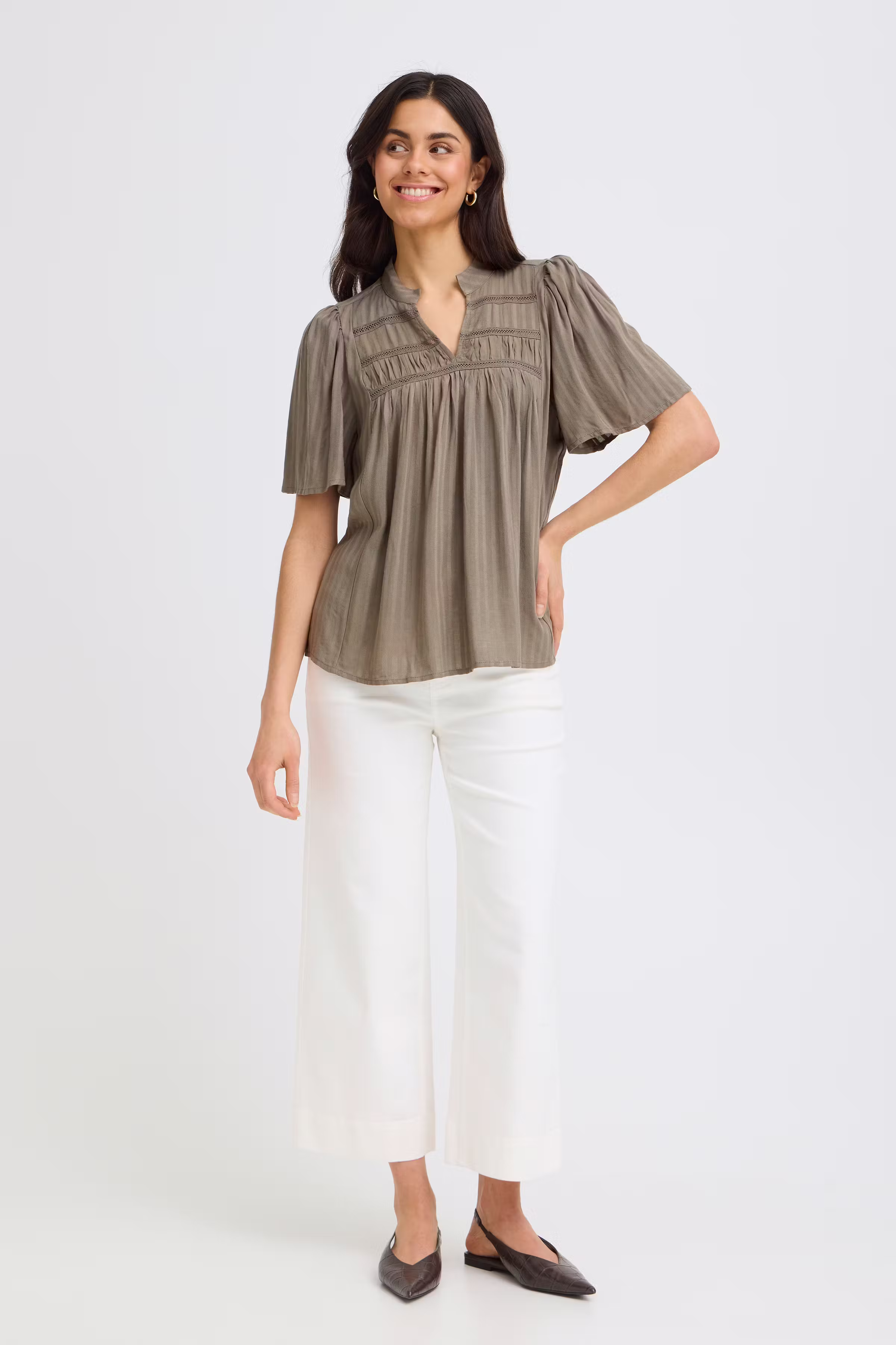 FRVILLIA Blouse LOOKBOOK FRONT 20617810-180516