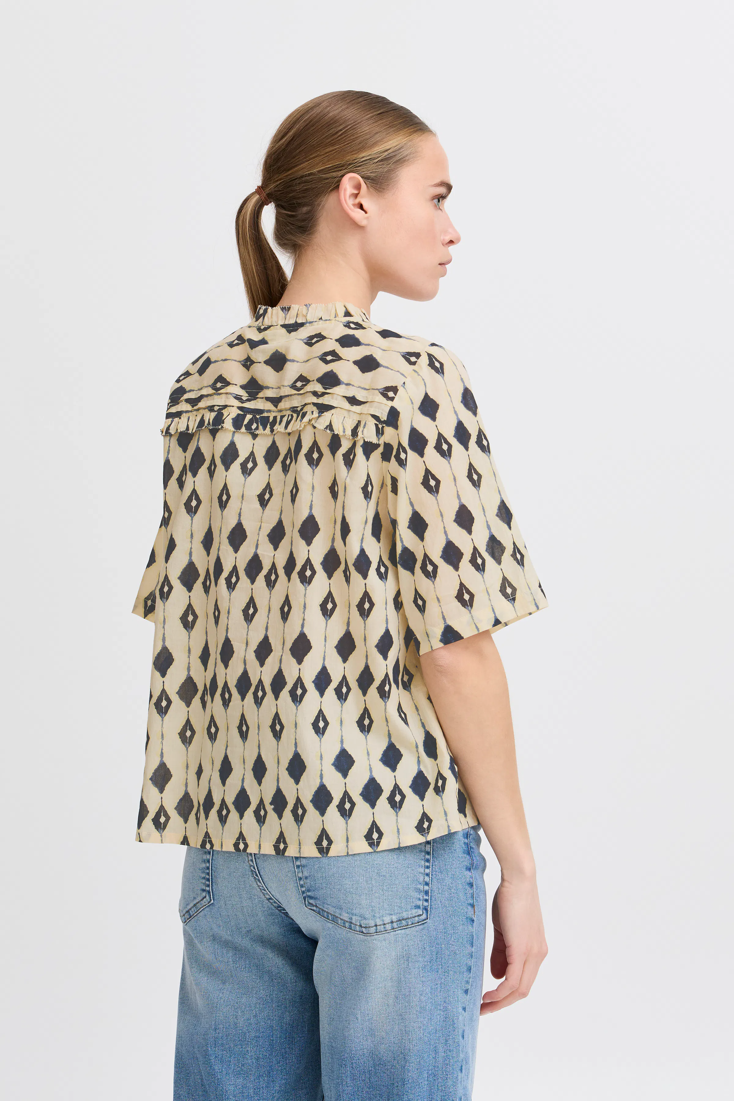 IHEMMERETTA Kortermet bluse LOOKBOOK BACK 20122885-204419