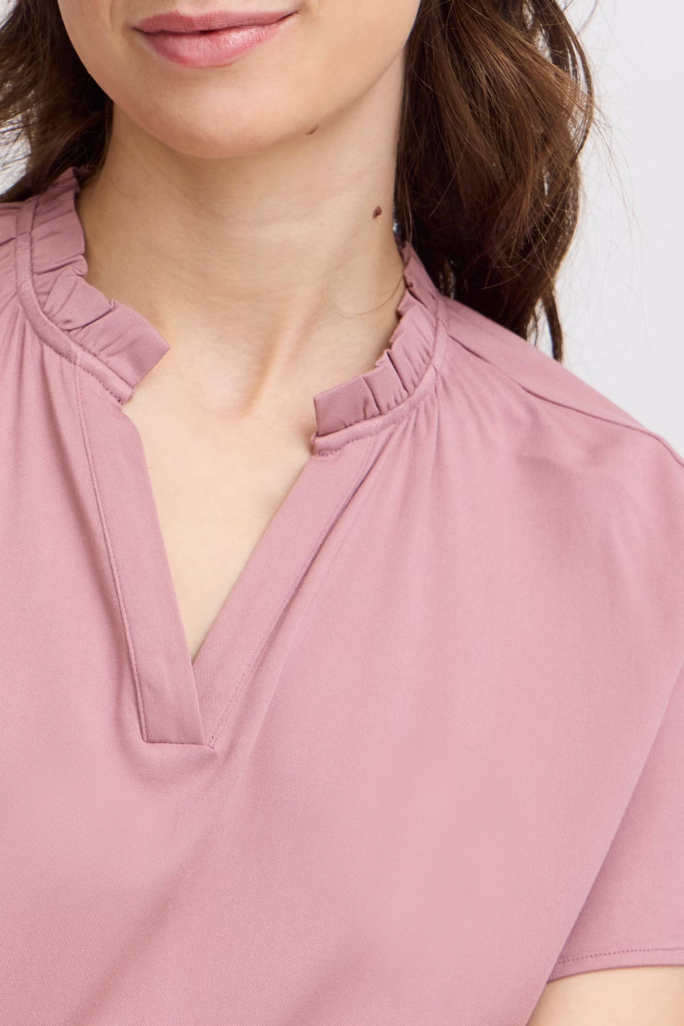 FRJUSTINA BL 1 Kortermet bluse LOOKBOOK DETAIL 20615311-171512