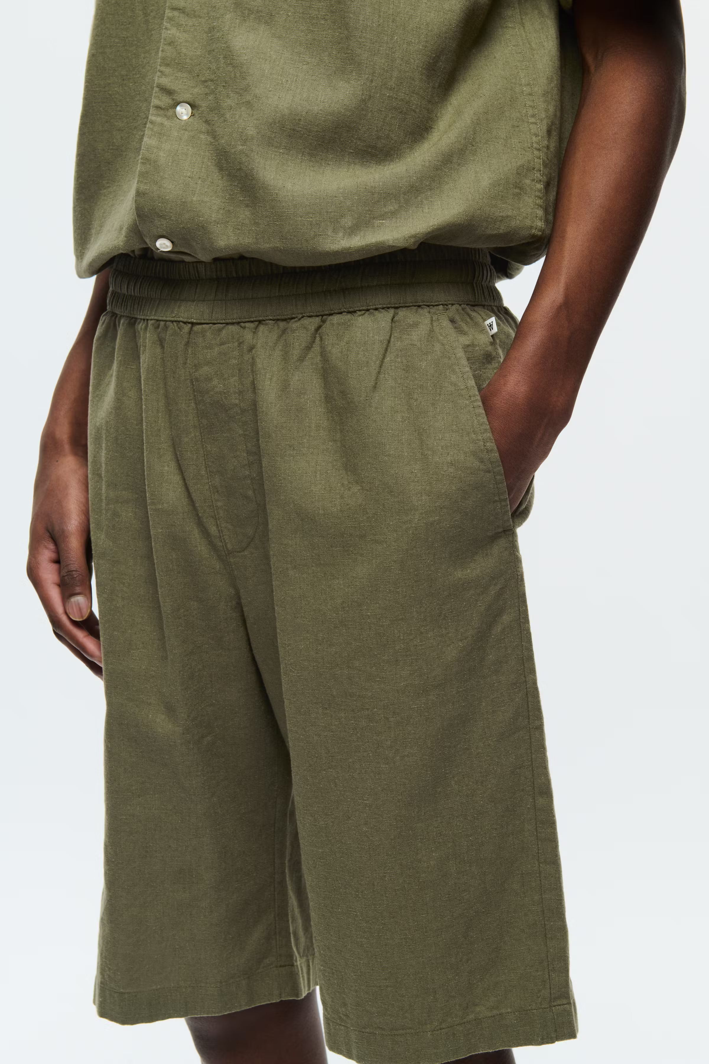 WWenoch Linen Shorts  LOOKBOOK DETAIL 30251410-180515