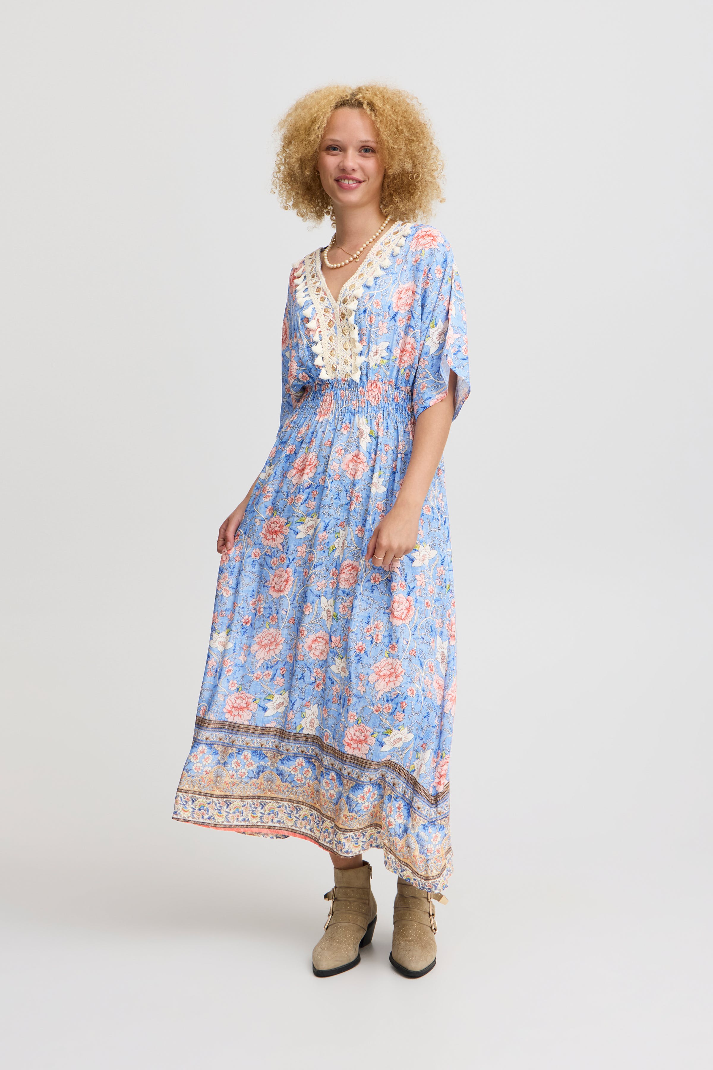 SBKANZA Kjole LOOKBOOK FRONT 22100615-154020