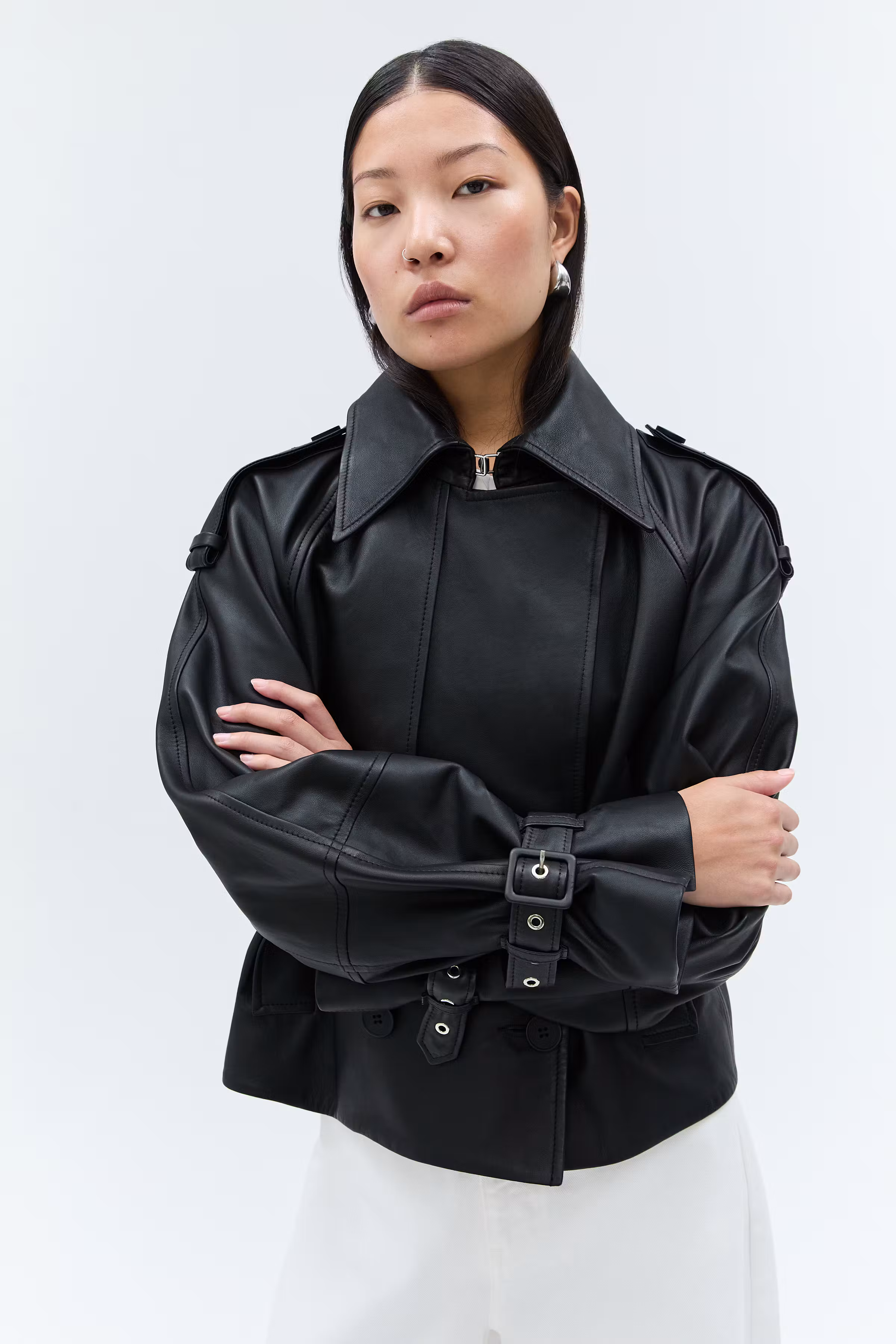 IOLUNA Outerwear LOOKBOOK DETAIL 30600686-BK999