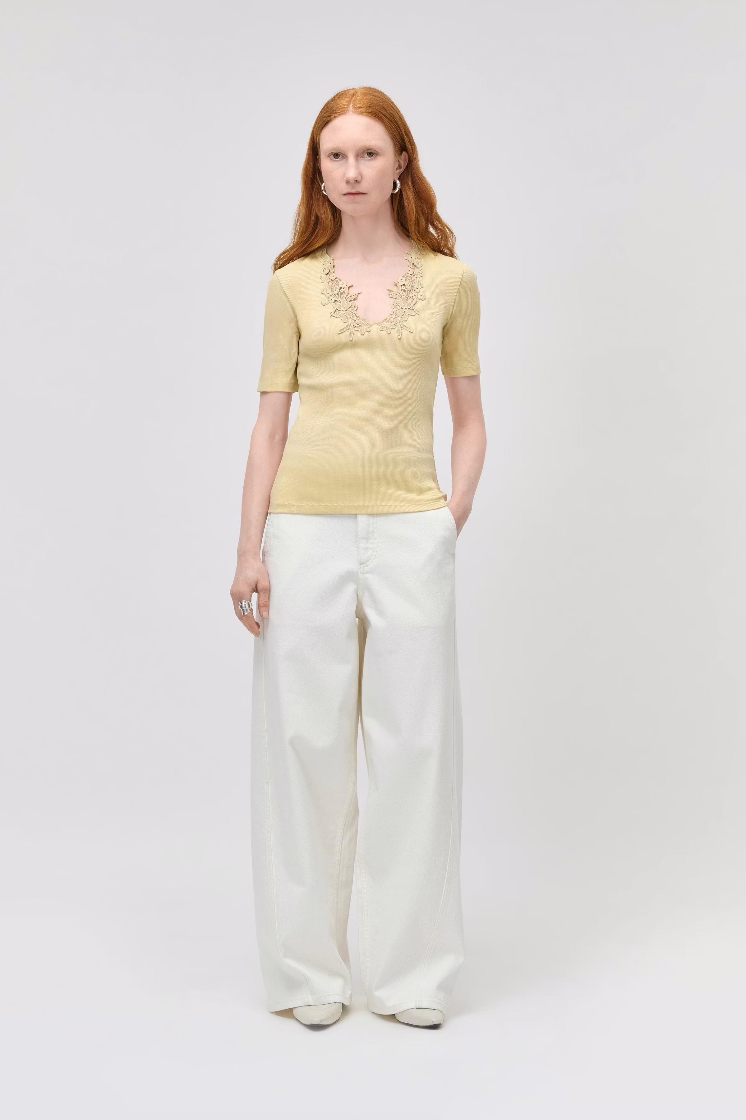 FAYDA T-shirt LOOKBOOK FRONT 30600609-BE458