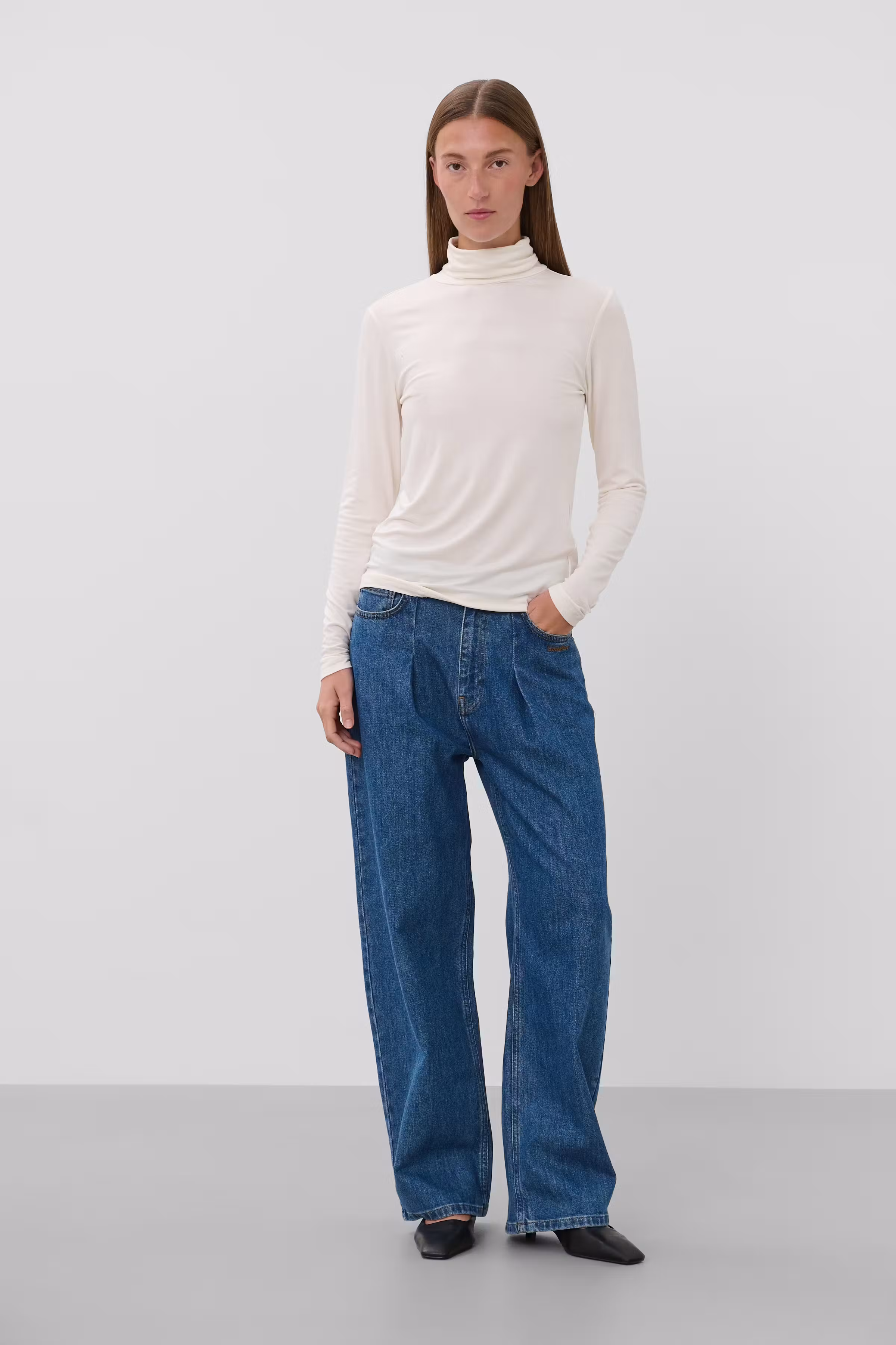 SLHanadi Rollkragenpullover LOOKBOOK FRONT 30403340-110701