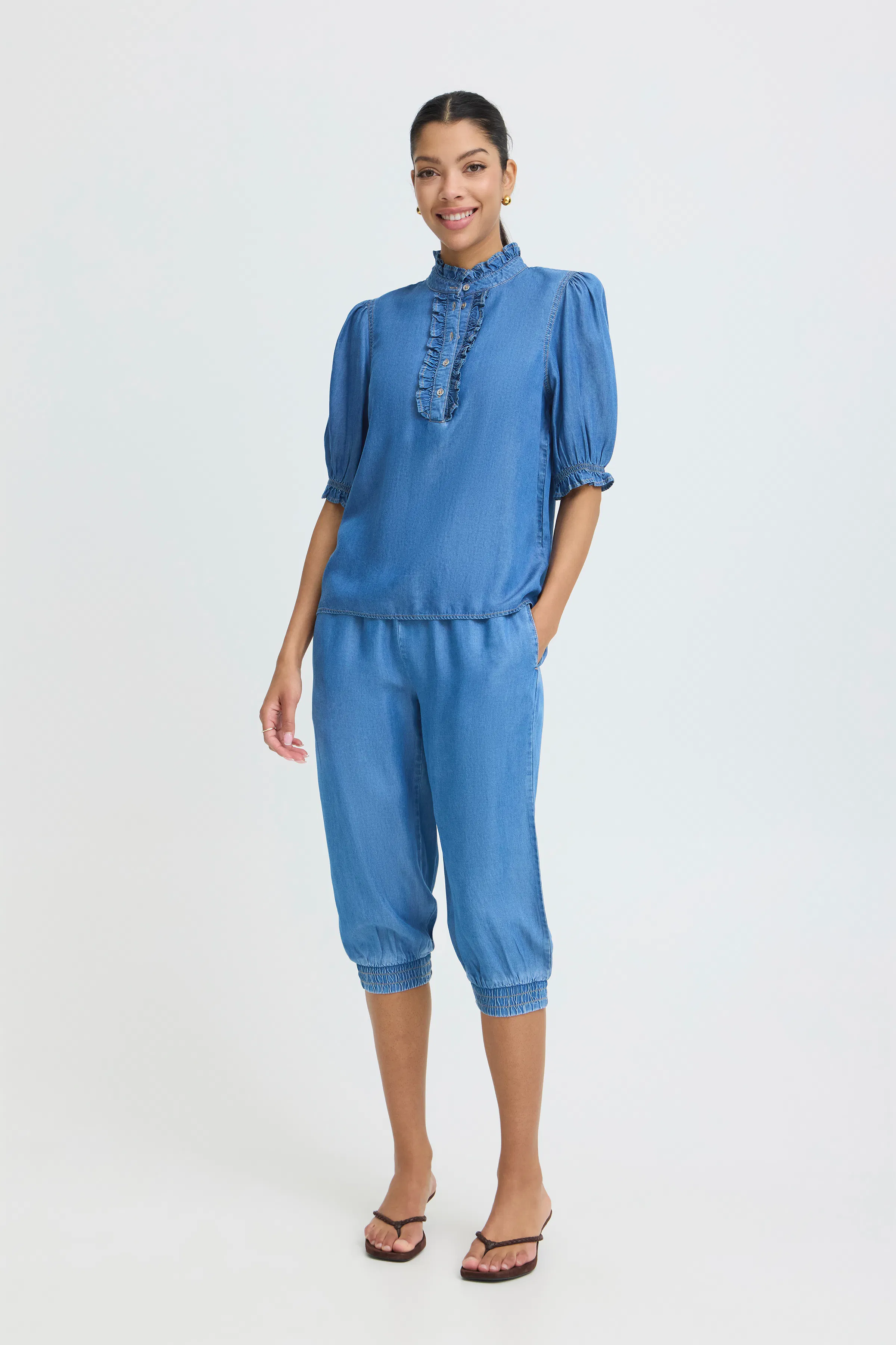 BYKOSMO Capri bukser LOOKBOOK FRONT 20819214-200461