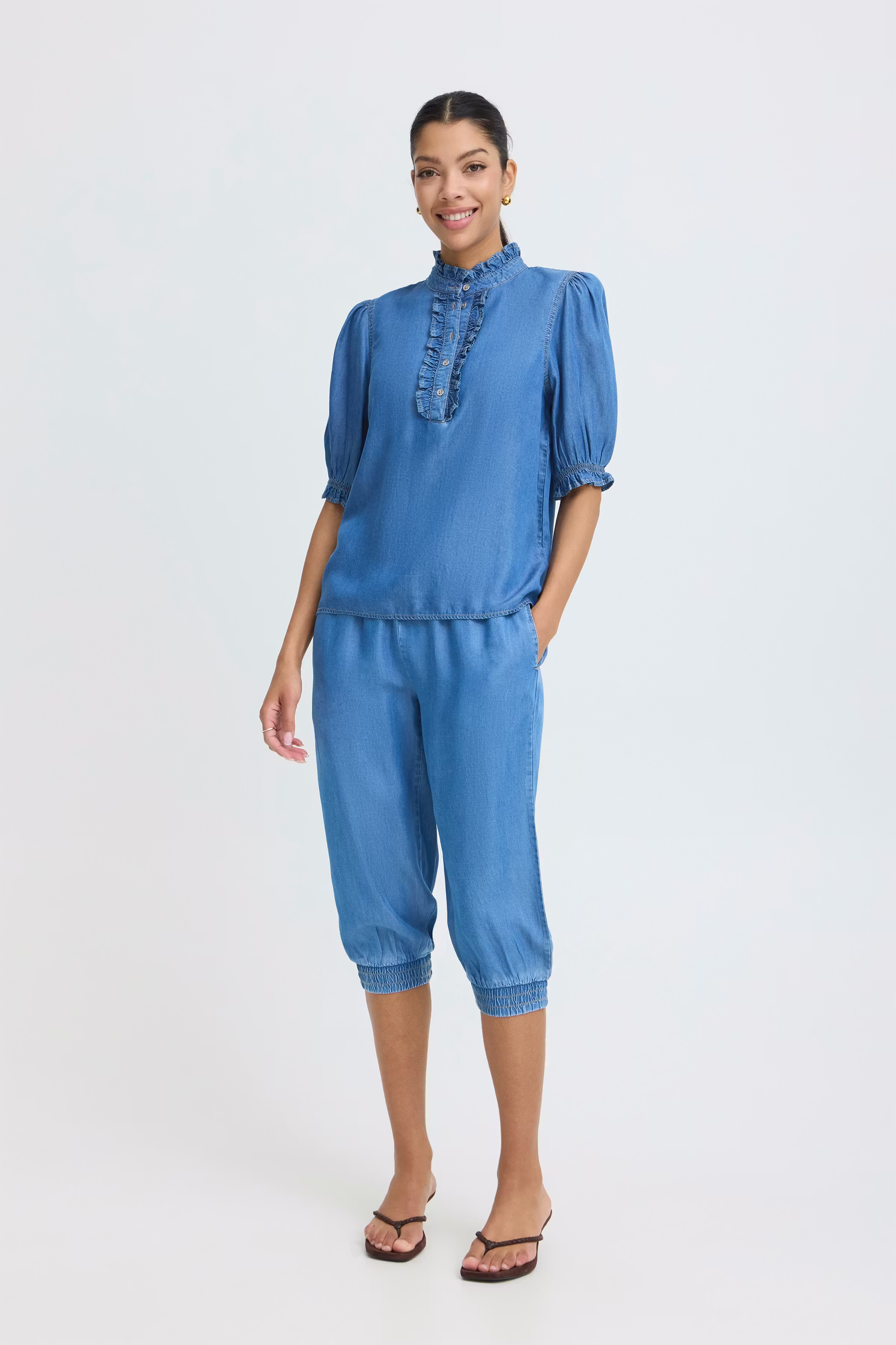 BYKOSMO Capri bukser LOOKBOOK FRONT 20819214-200461