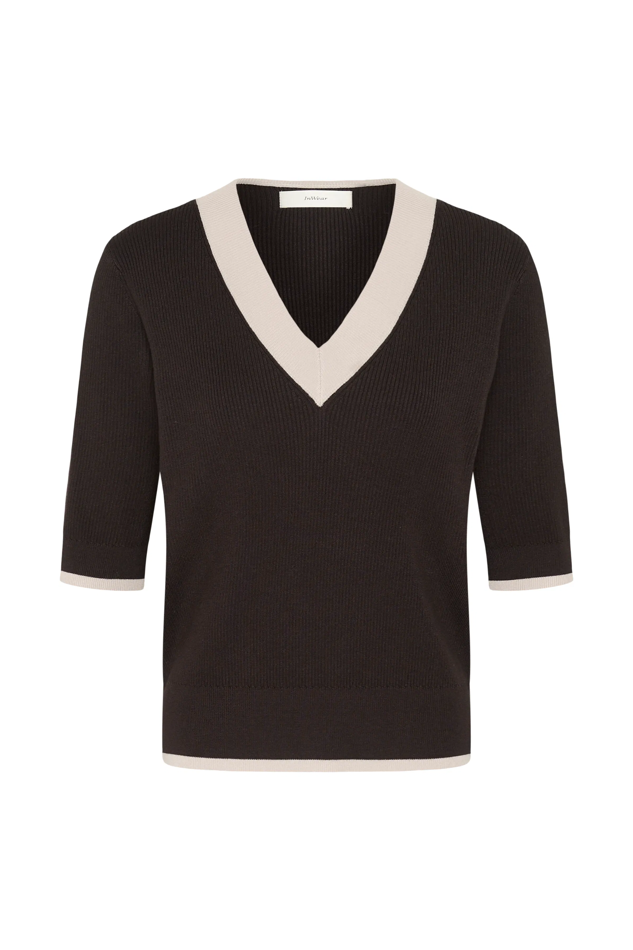 LeenahIW V-Neck Pullover PACK FRONT 30110675-130403
