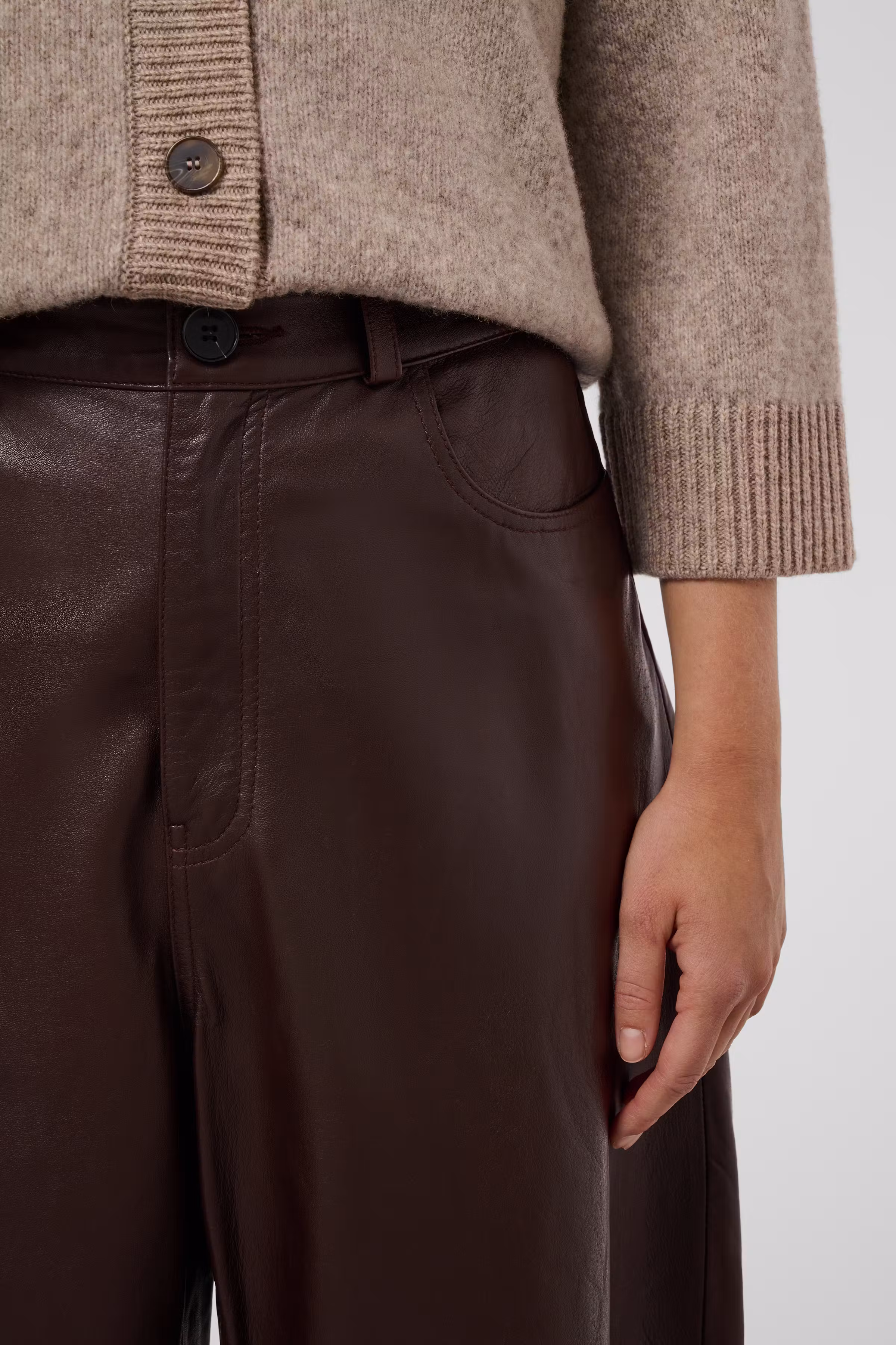 SLKaiko Barrel Læderbukser LOOKBOOK DETAIL 30409452-191018