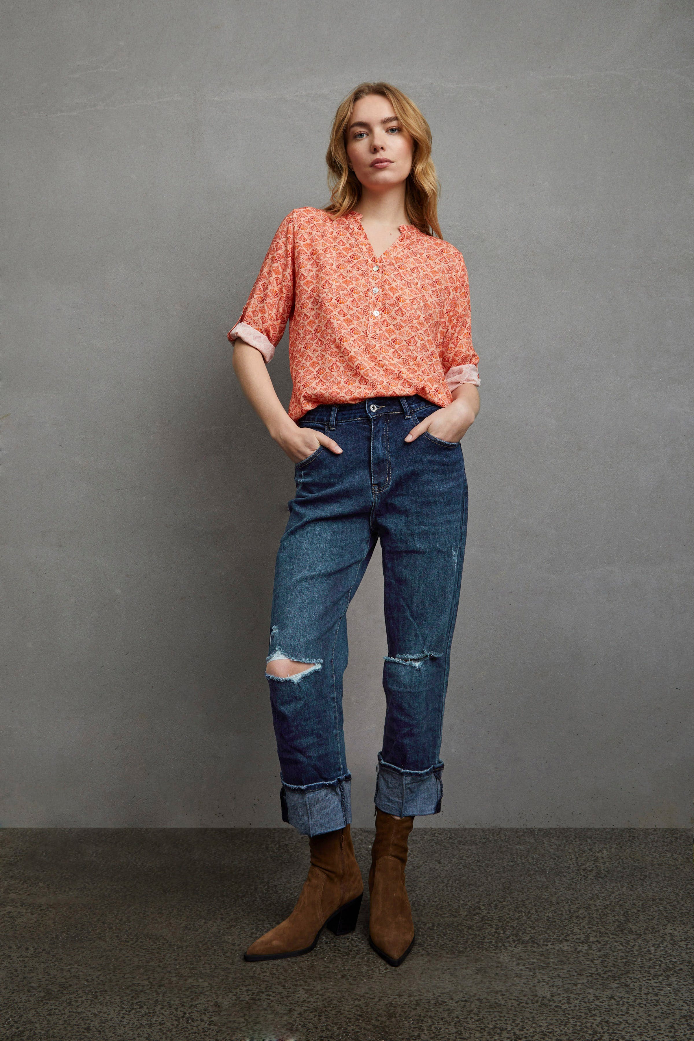 Casual byxor LOOKBOOK FRONT 22100086-194118