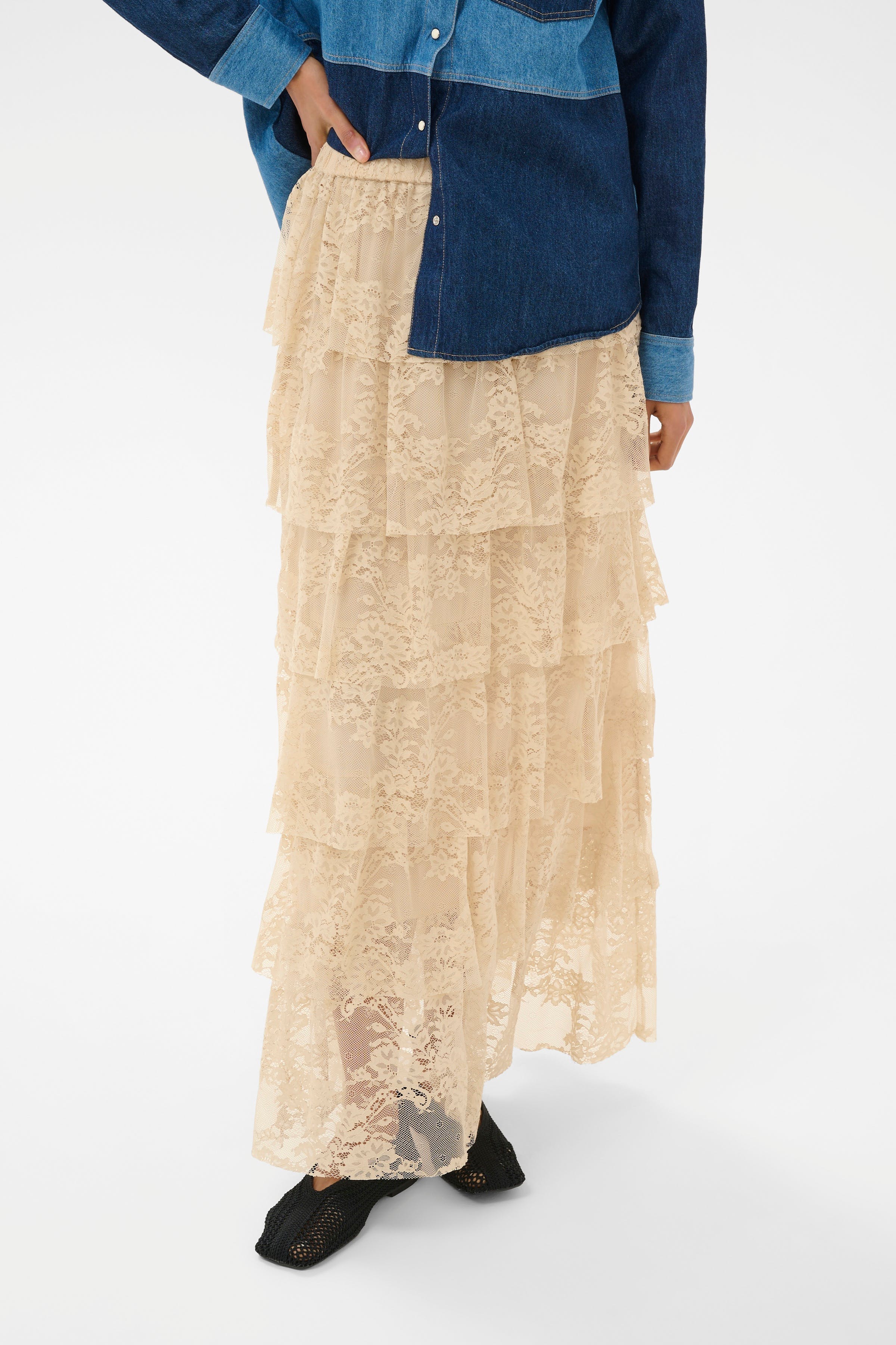 AbihaPW Skjørt LOOKBOOK FRONT 30310669-130401