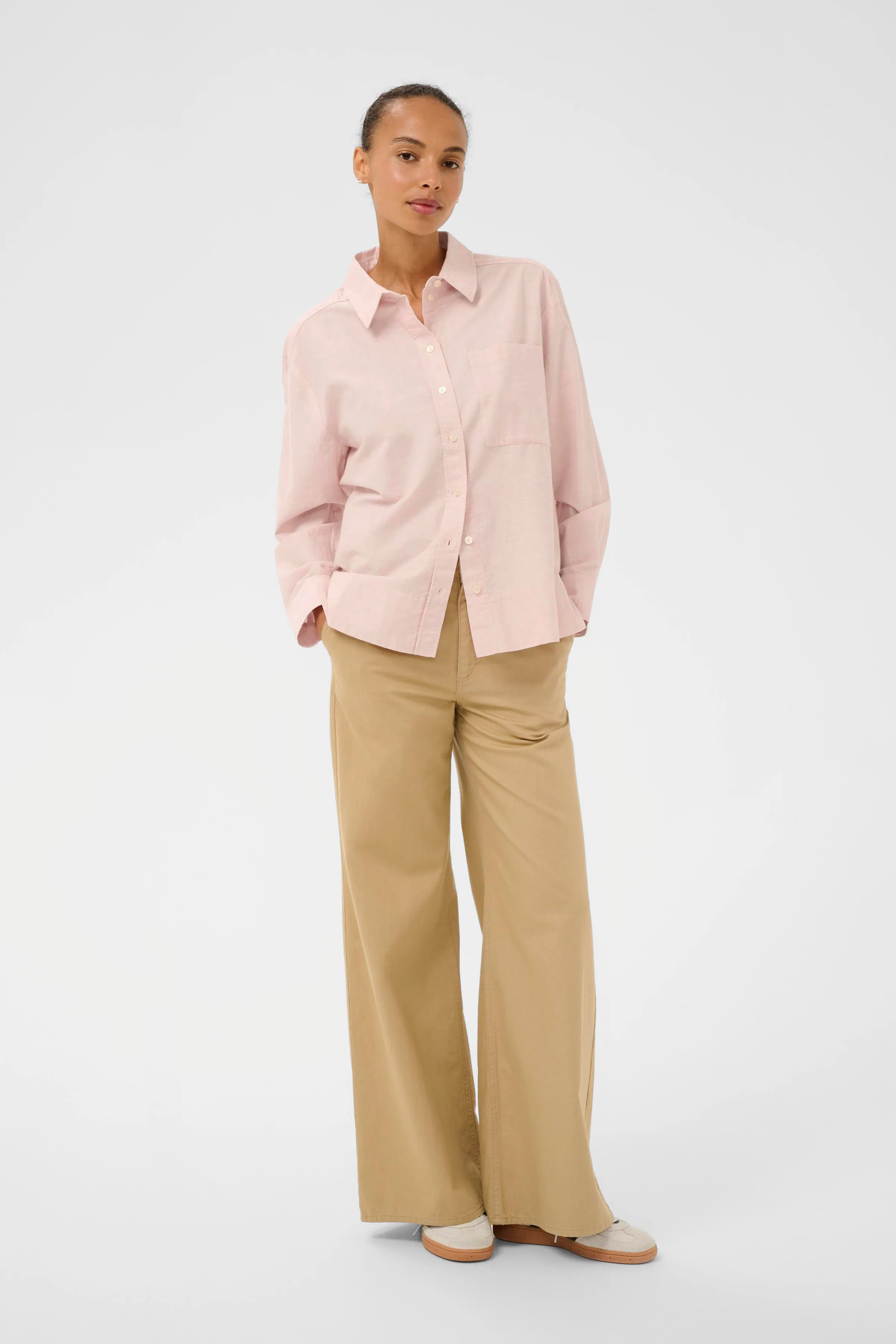 NeneePW Skjorta LOOKBOOK FRONT 30309924-304356