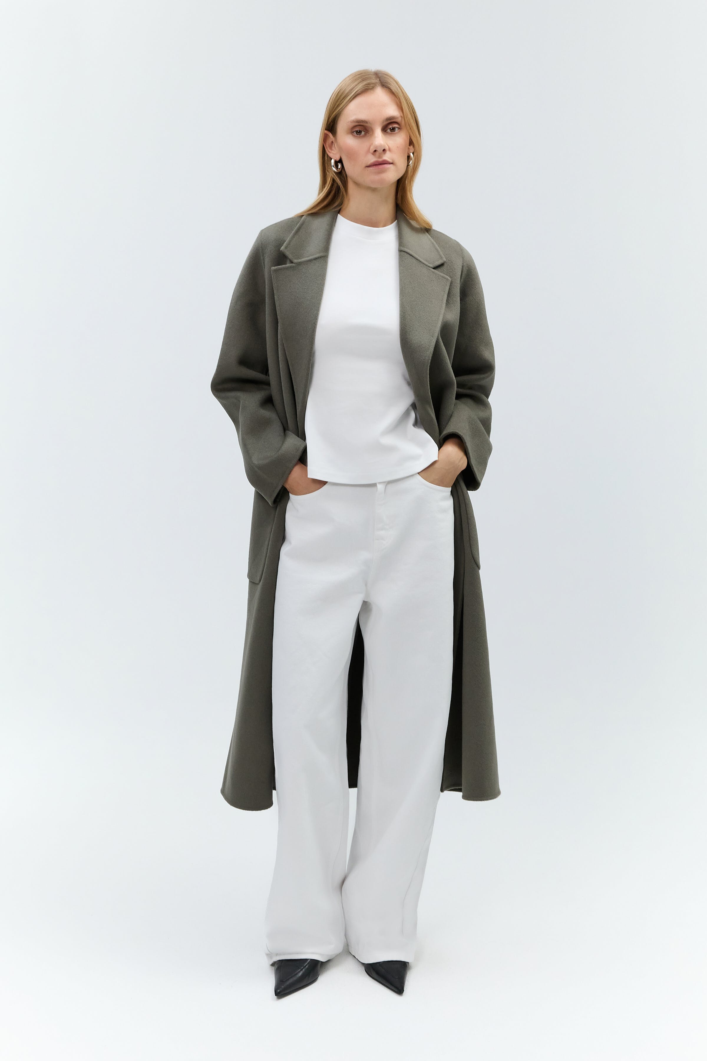 IOCELIA Coat LOOKBOOK FRONT 30600561-GY931