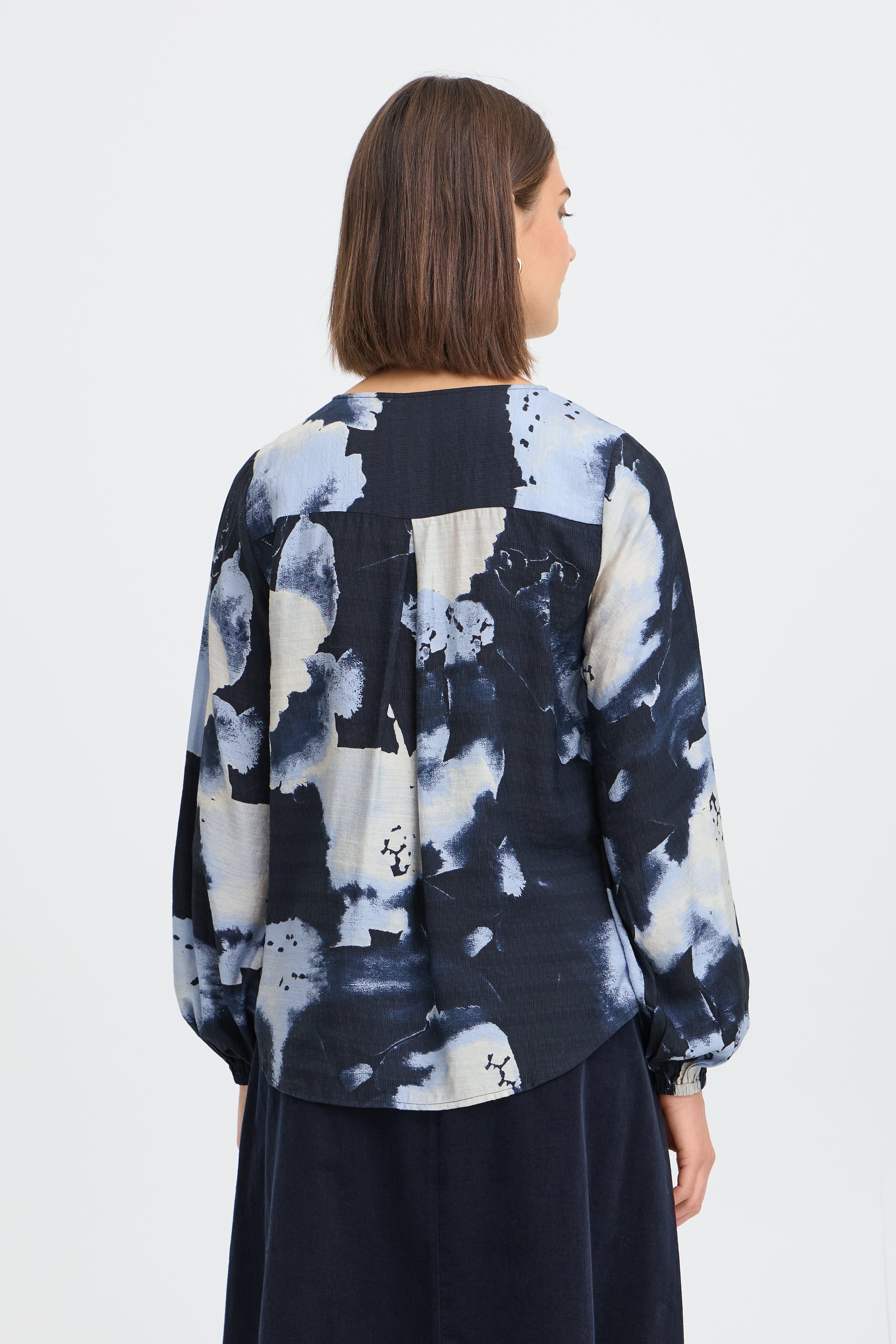 FRARIANA Bluse LOOKBOOK BACK 20614542-900016612