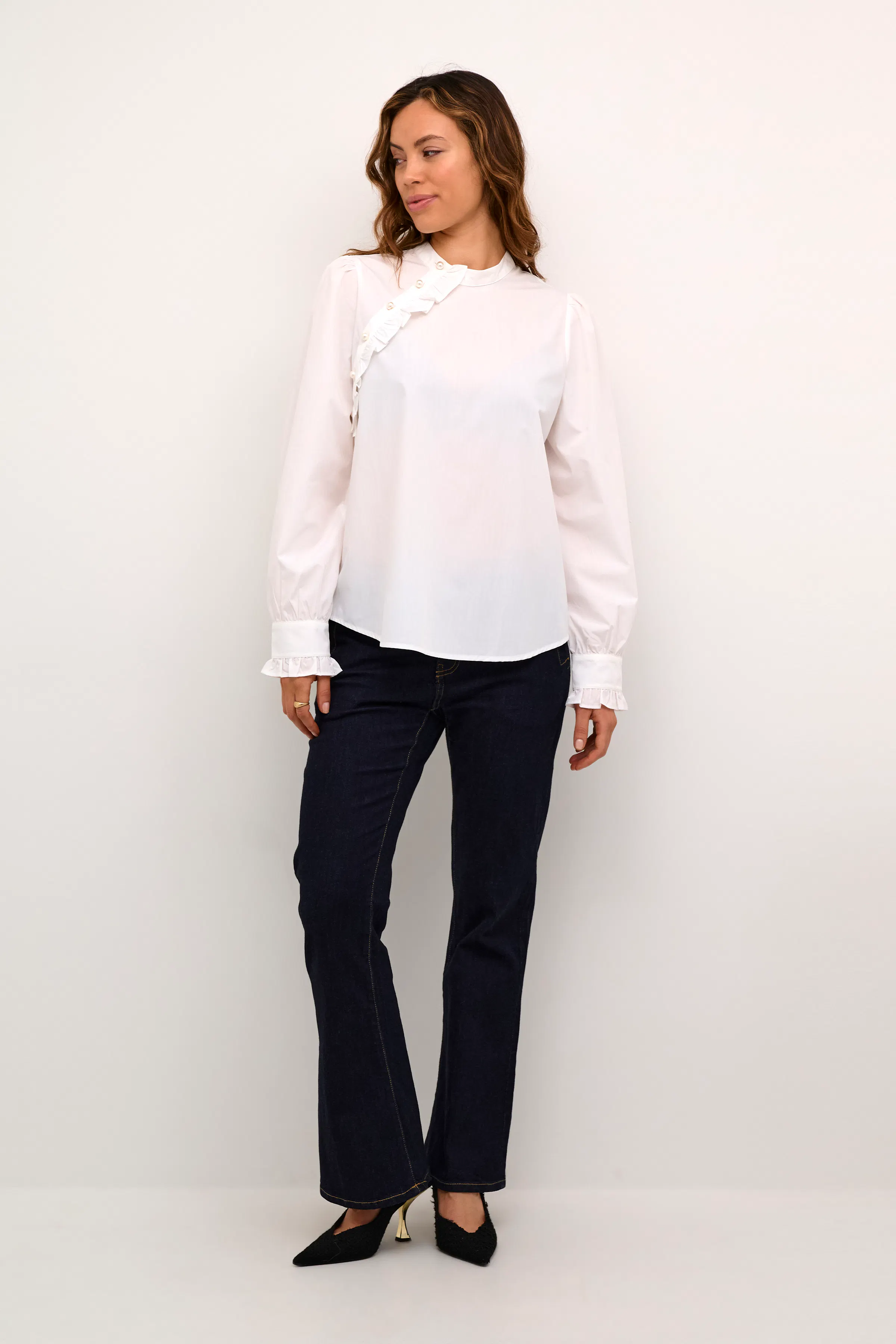 CUlio Bluse LOOKBOOK FRONT 50110947-500013