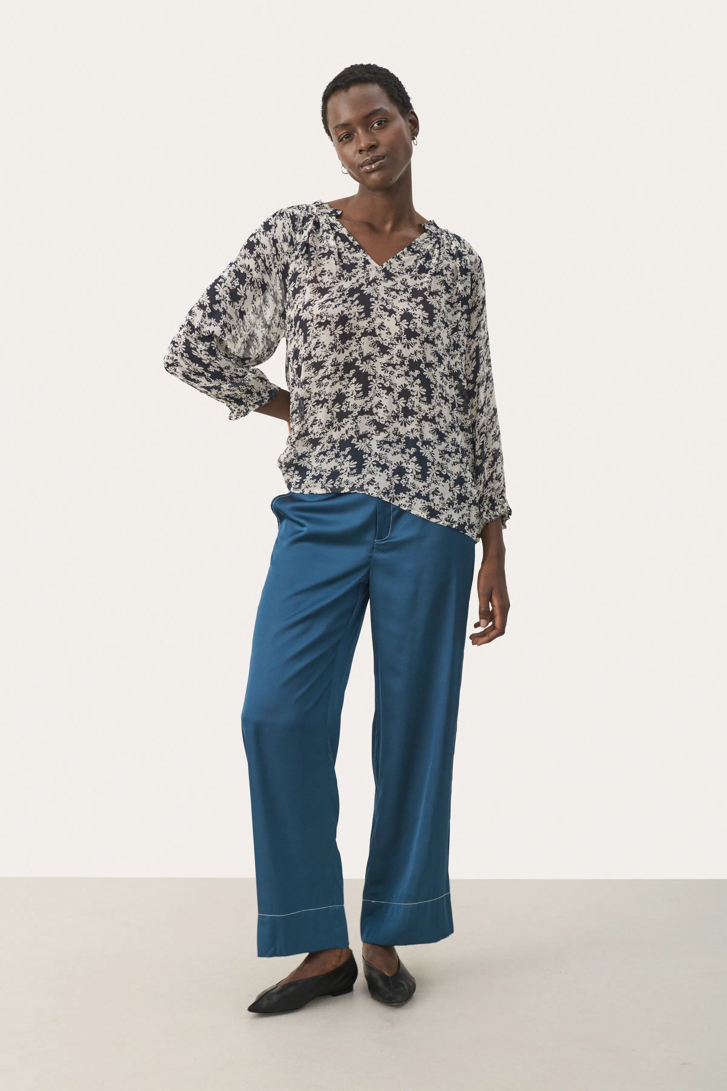 ElsiaPW Bluse LOOKBOOK FRONT 30308415-303186