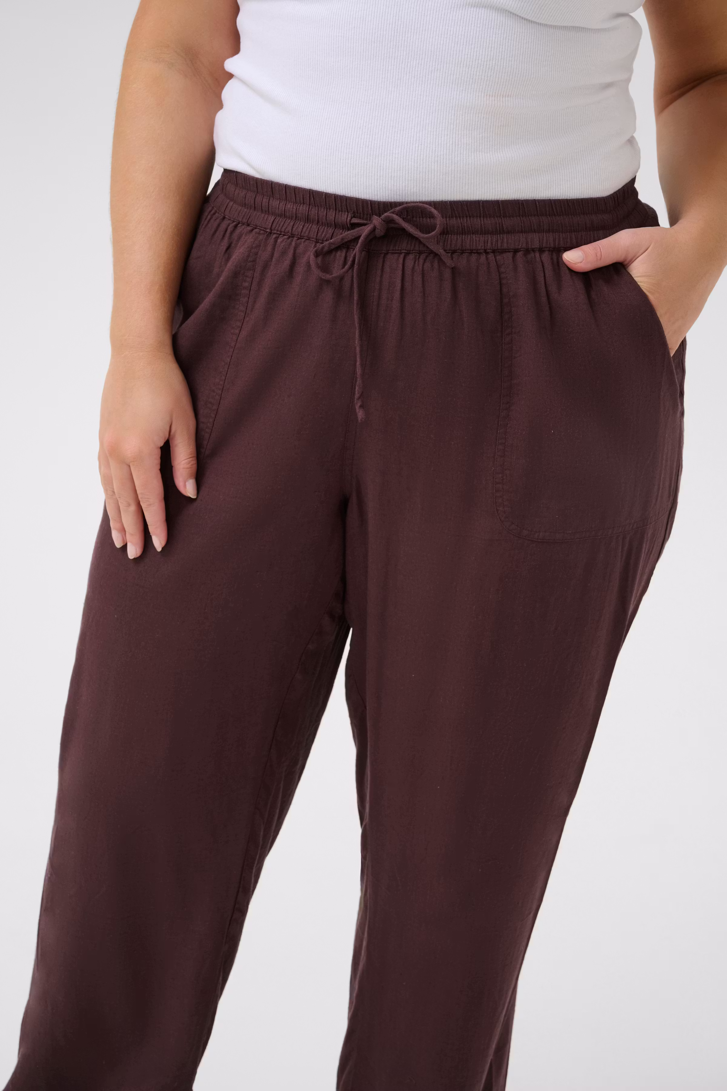 KCmille Linne Byxor LOOKBOOK DETAIL 10582220-191619