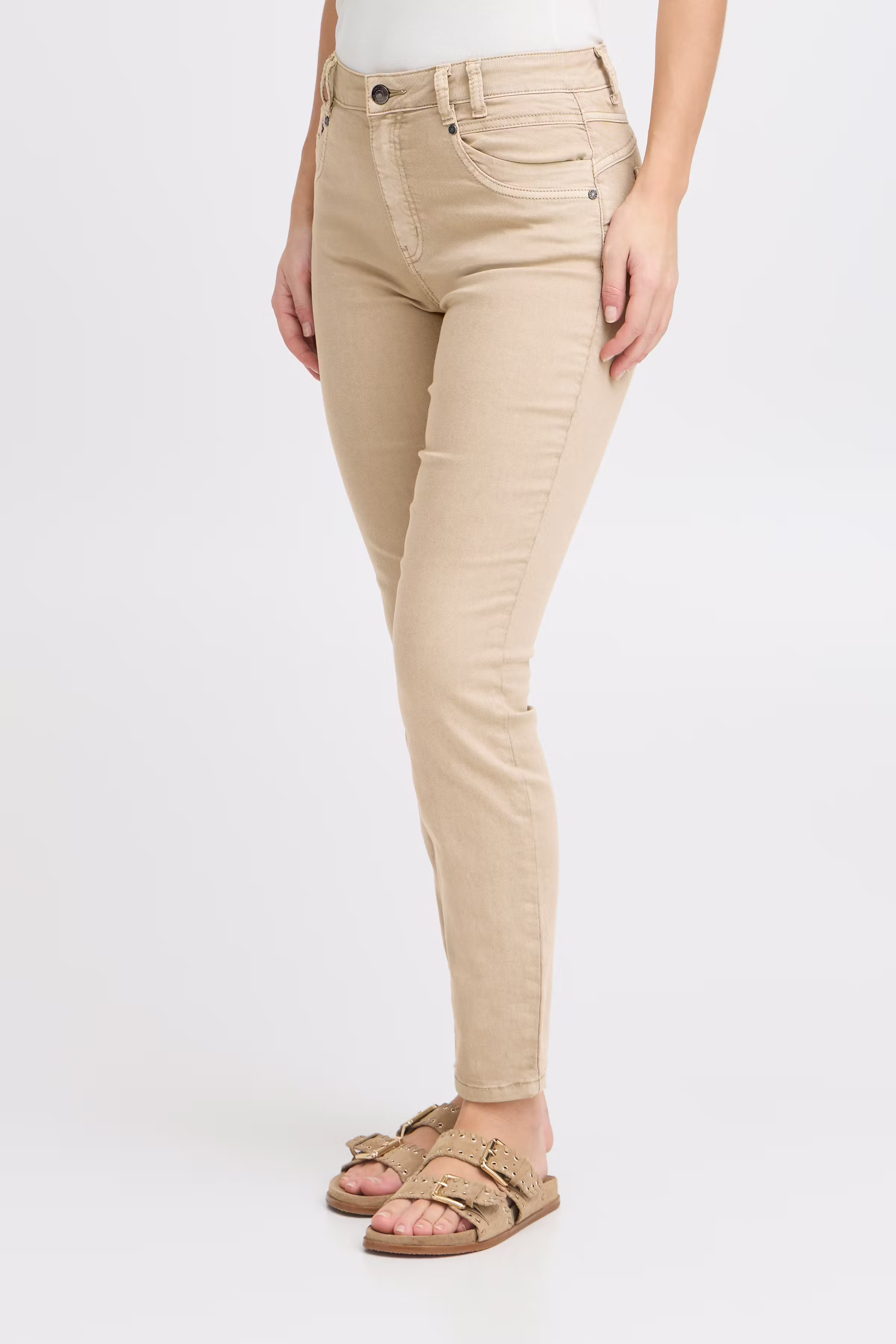 PZROSITA High Waist, Ankle Skinny Leg Bukser LOOKBOOK FRONT 50208674-151307