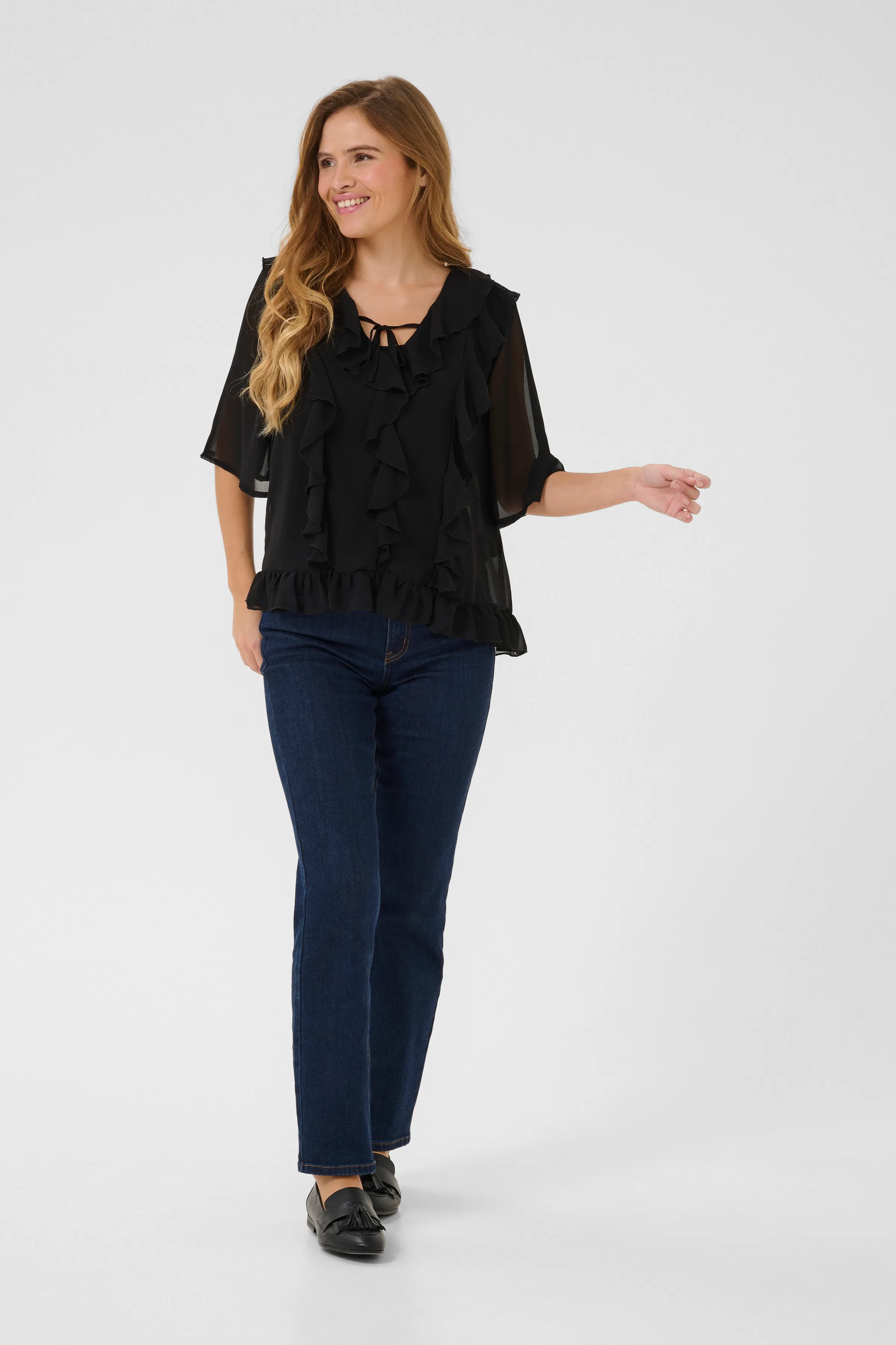 KAninna Bluse LOOKBOOK FRONT 10509811-100121