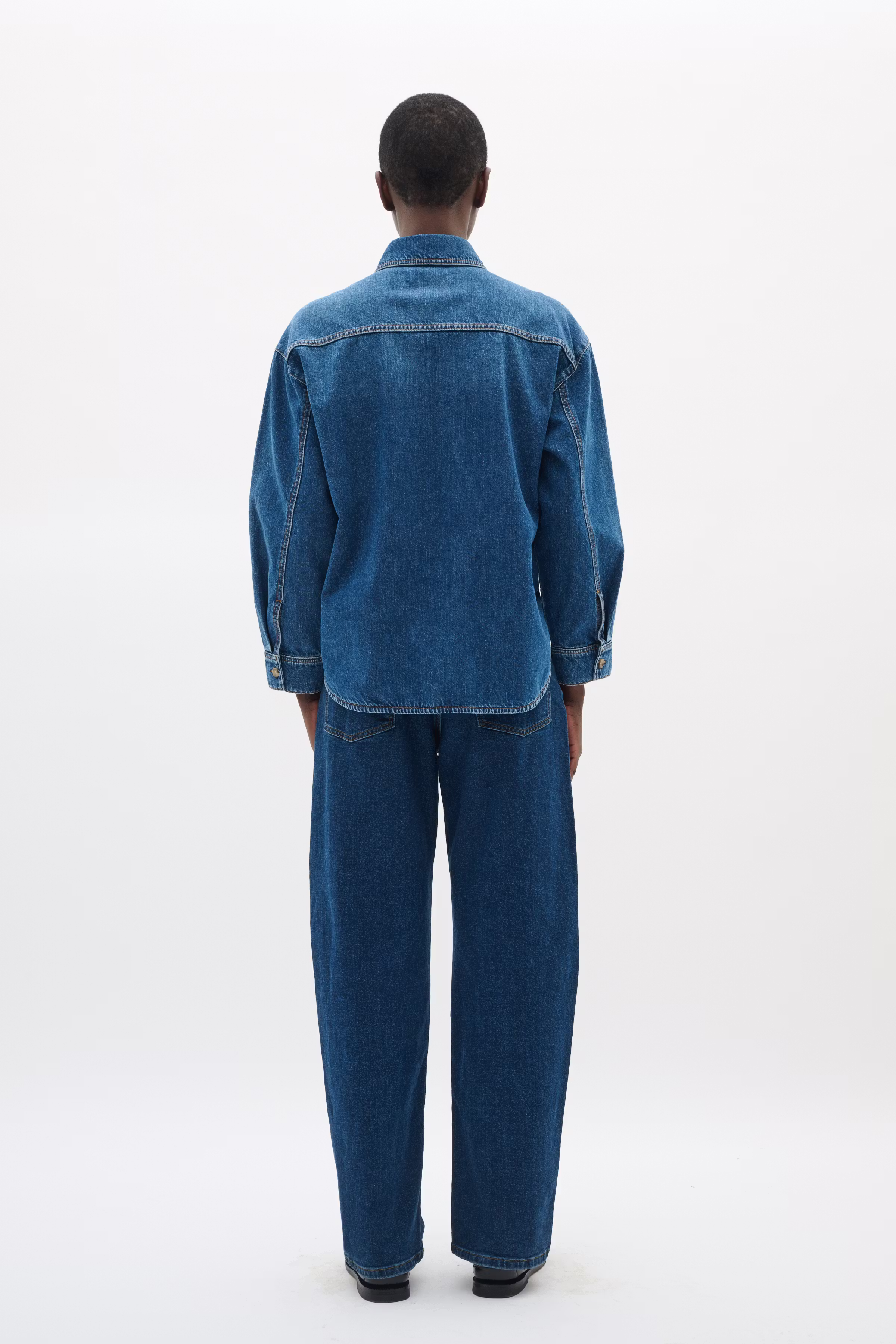 NaavaIW Skjorte LOOKBOOK BACK 30110844-300325