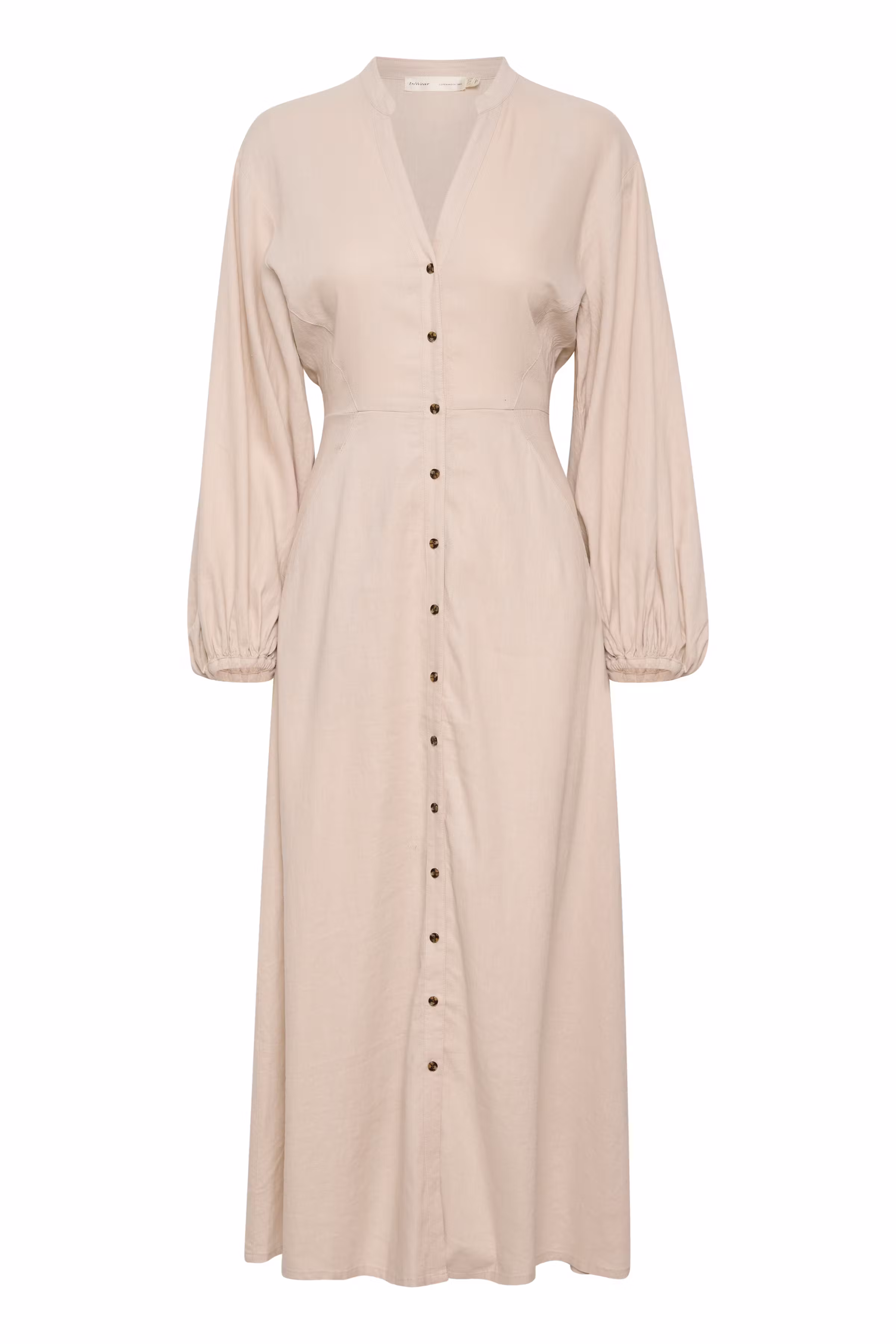 PattieIW Hør Kjole PACK FRONT 30109186-130403