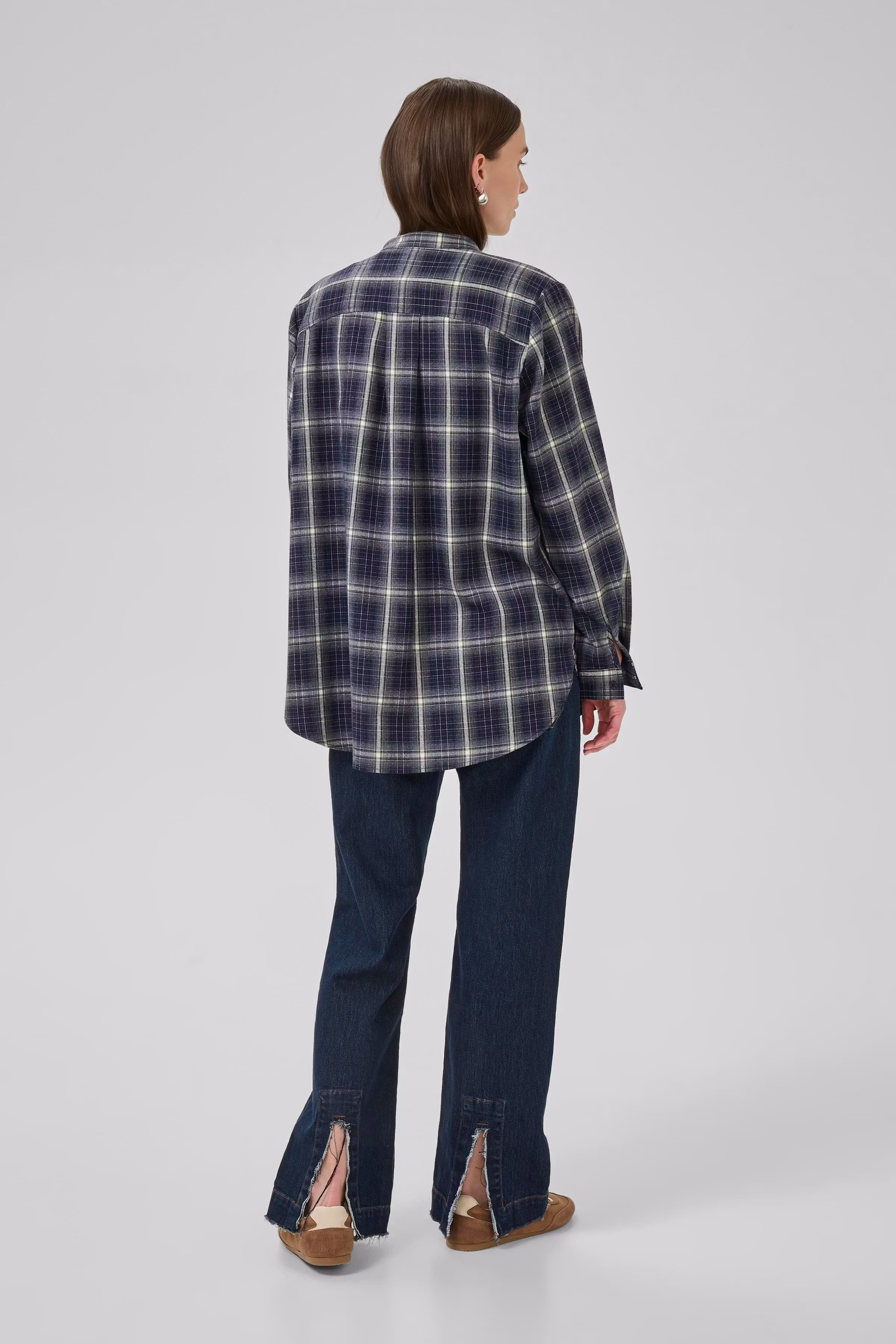 MarlyMW Plaid Shirt LOOKBOOK BACK 10705235-108342