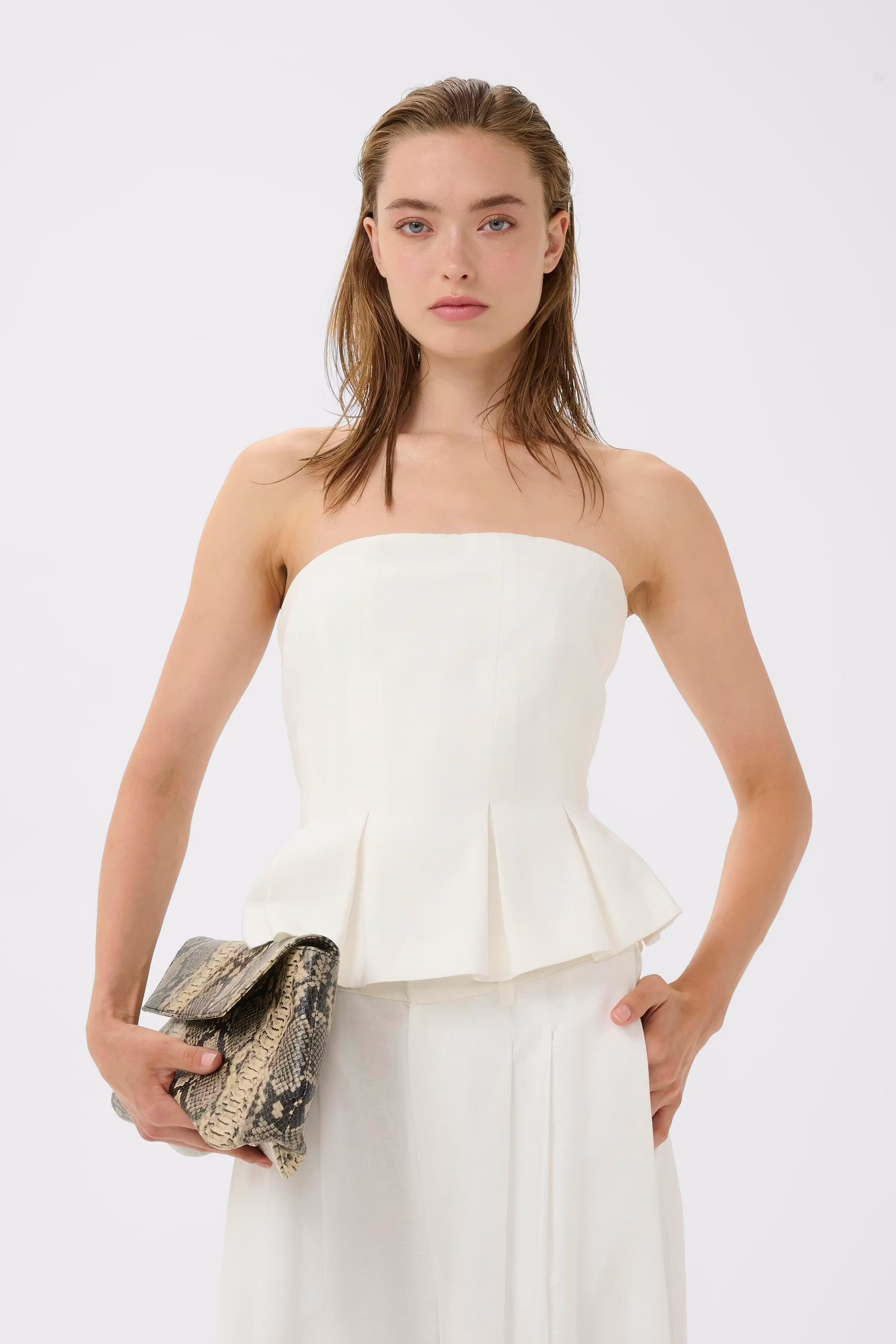 GZriava Leinenbluse LOOKBOOK FRONT 10911252-110601