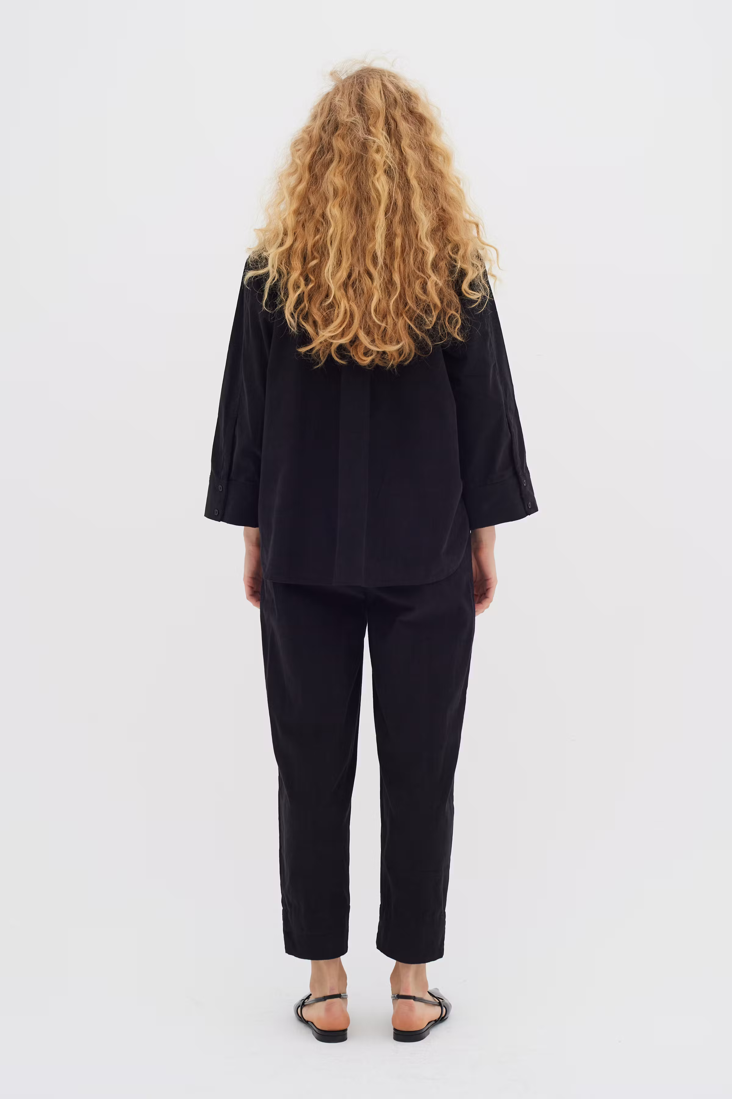 CarmenIW Fløjl Bukser LOOKBOOK BACK 30108962-194008