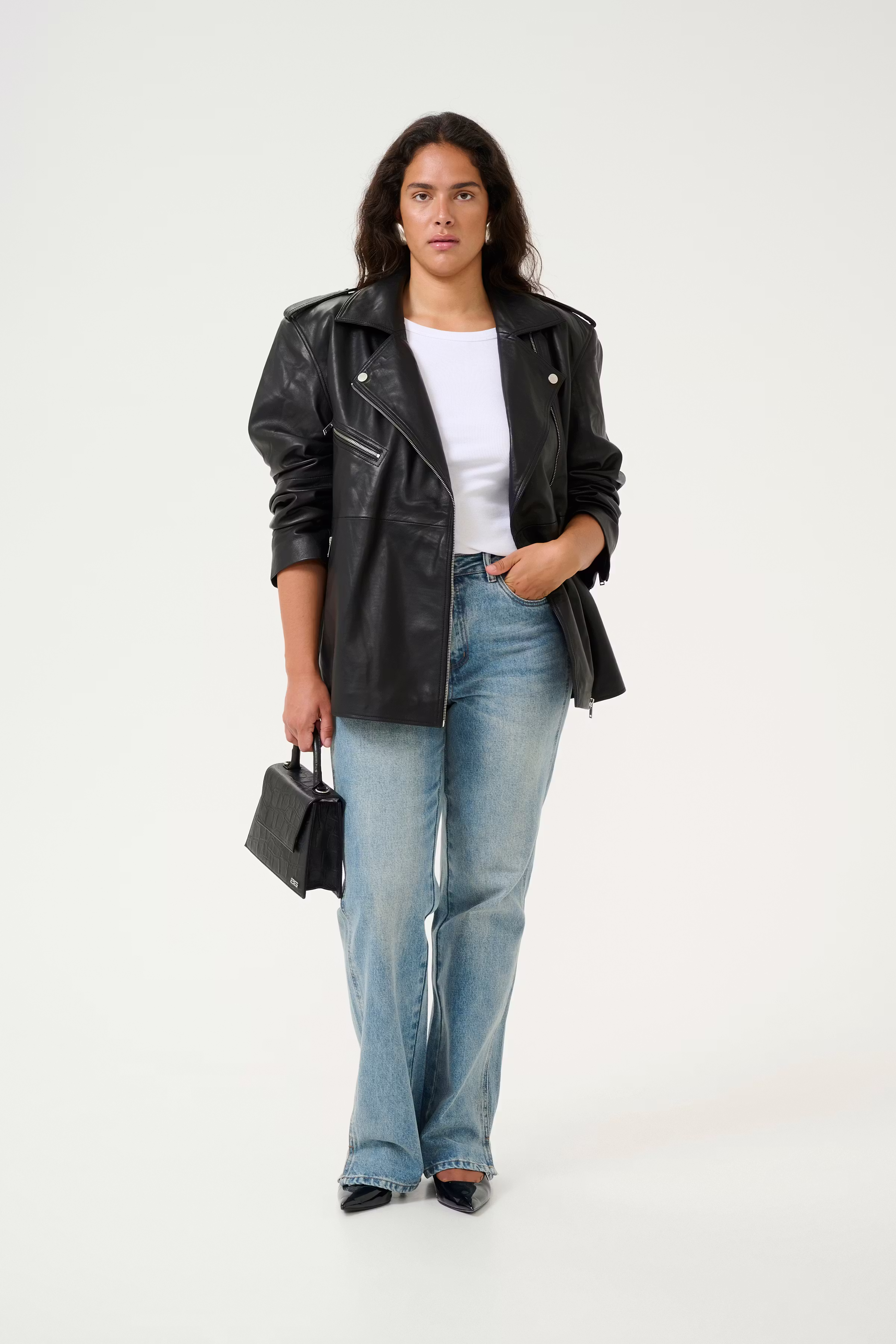 NaomiGZ Skinnjakke LOOKBOOK FRONT 10909190-100017