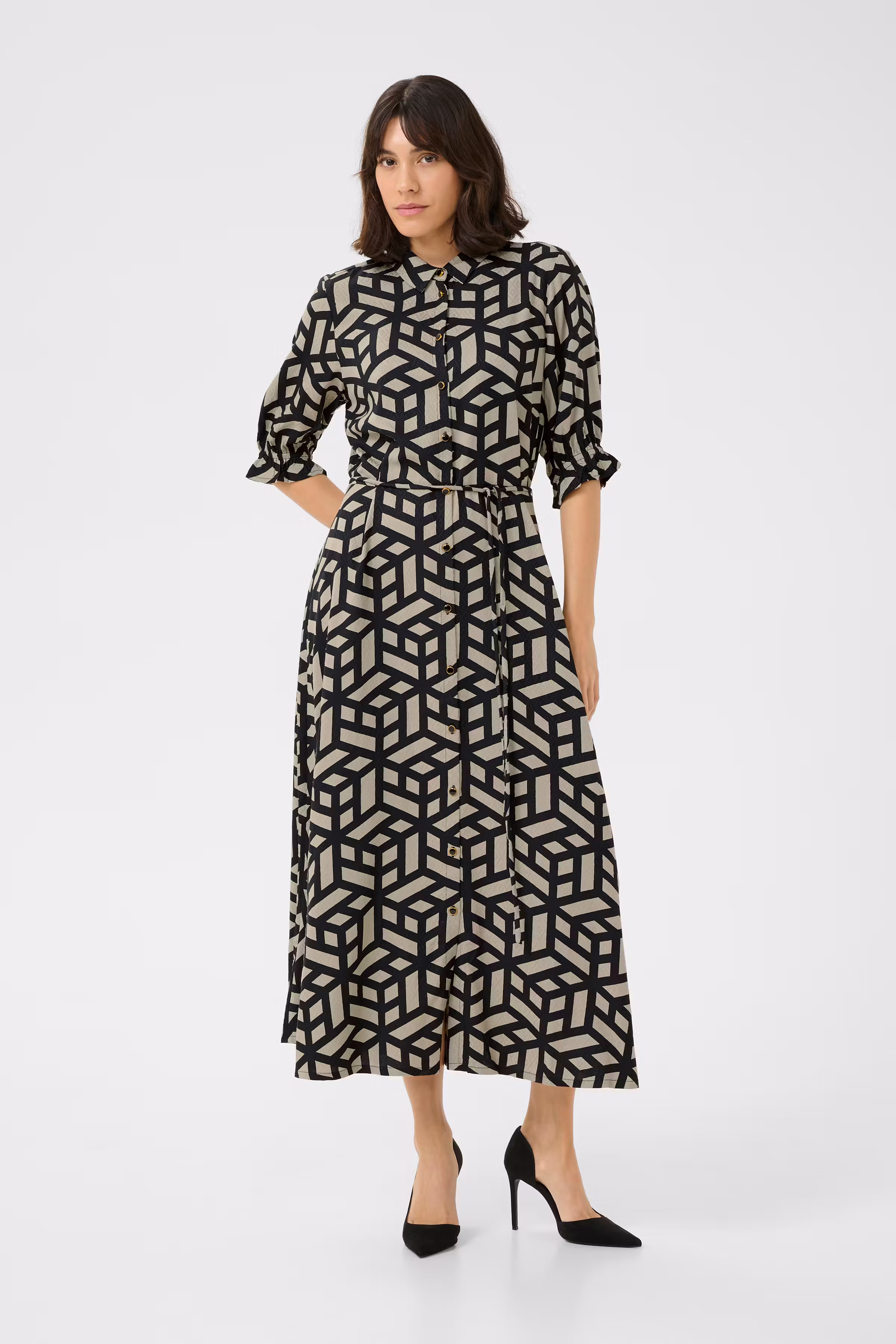 KAveronica Kjole LOOKBOOK FRONT 10510188-107809