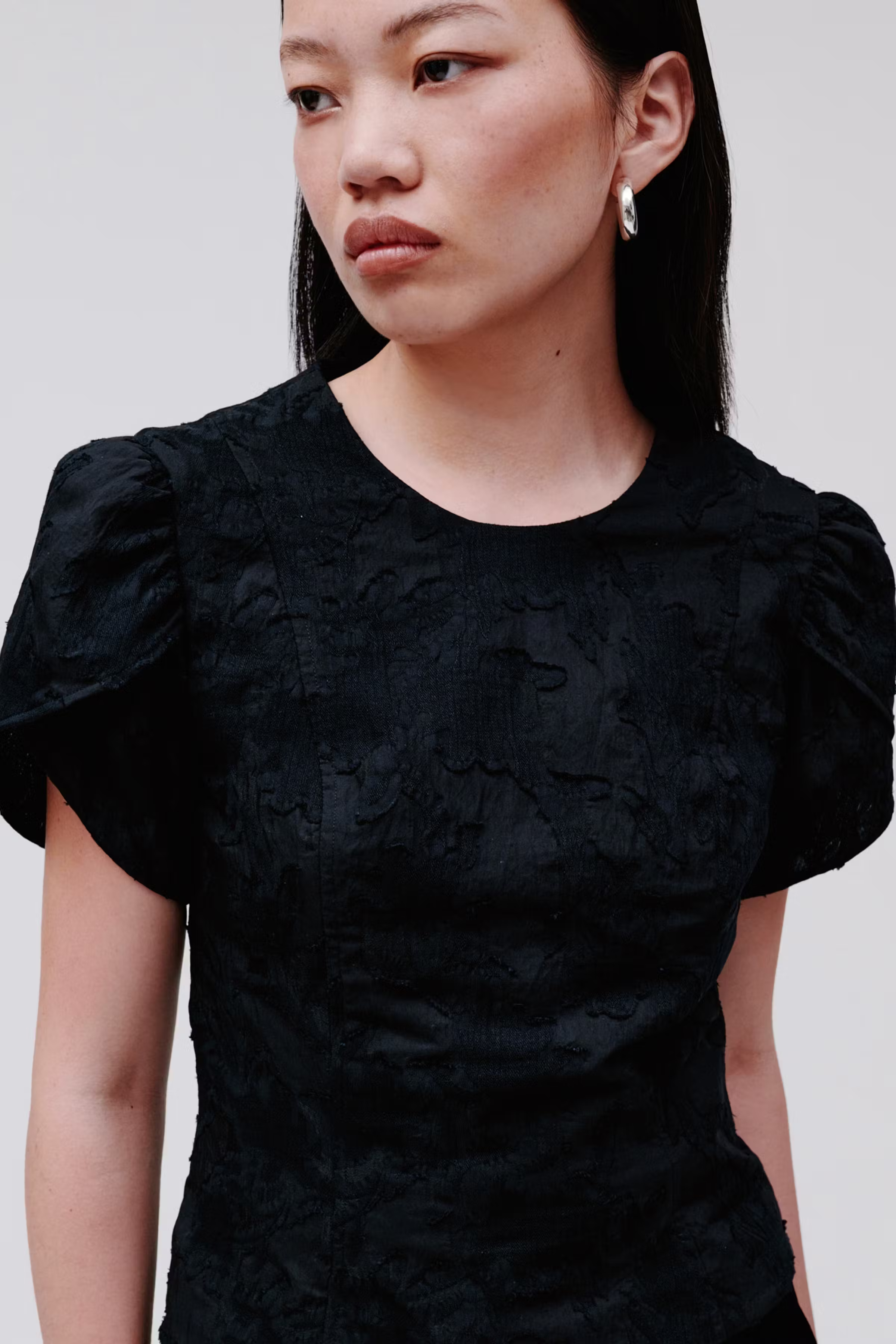 IOELODIE Blouse LOOKBOOK FRONT 30600738-BK999