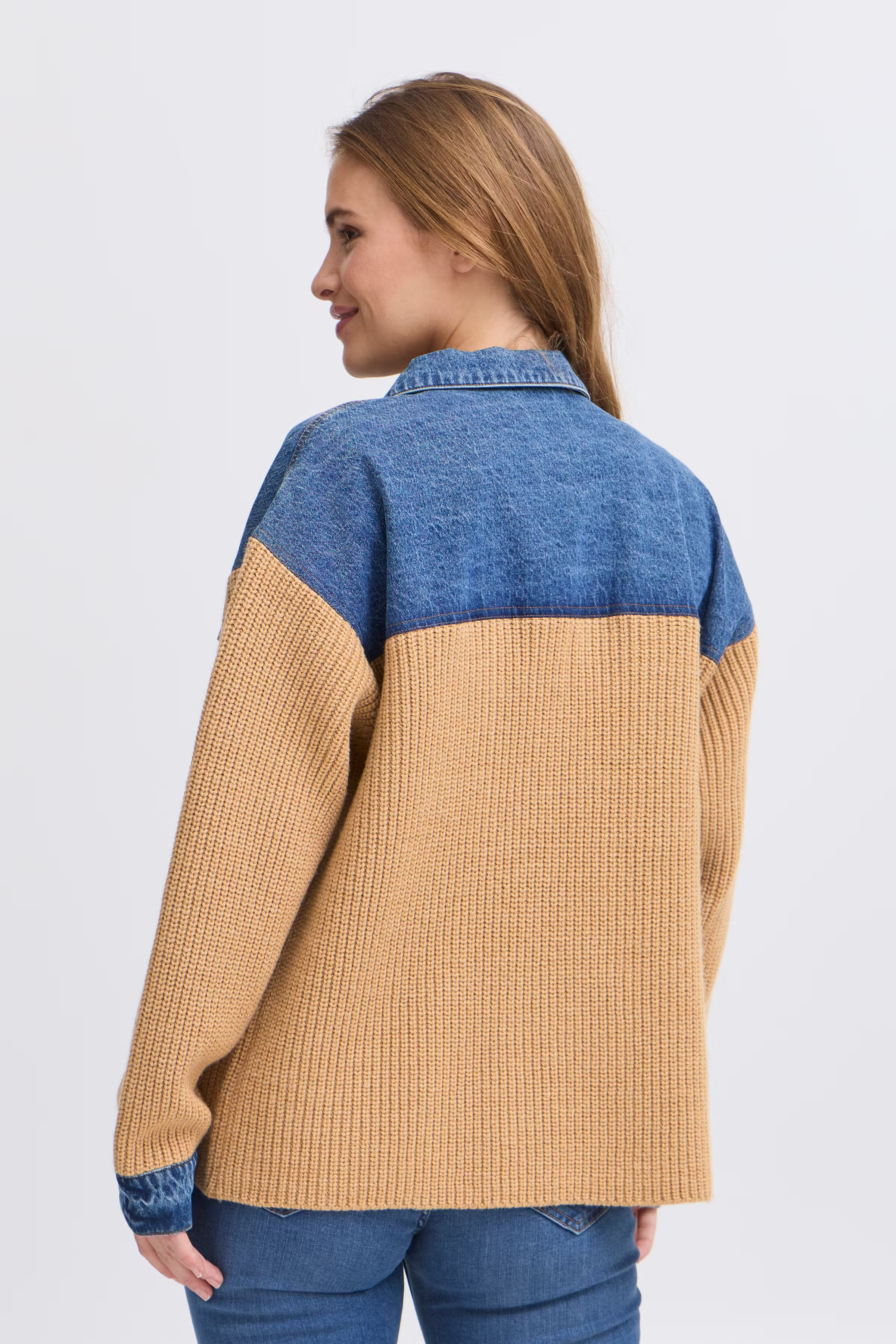 PZMARIT Strikket cardigan LOOKBOOK BACK 50208572-200005