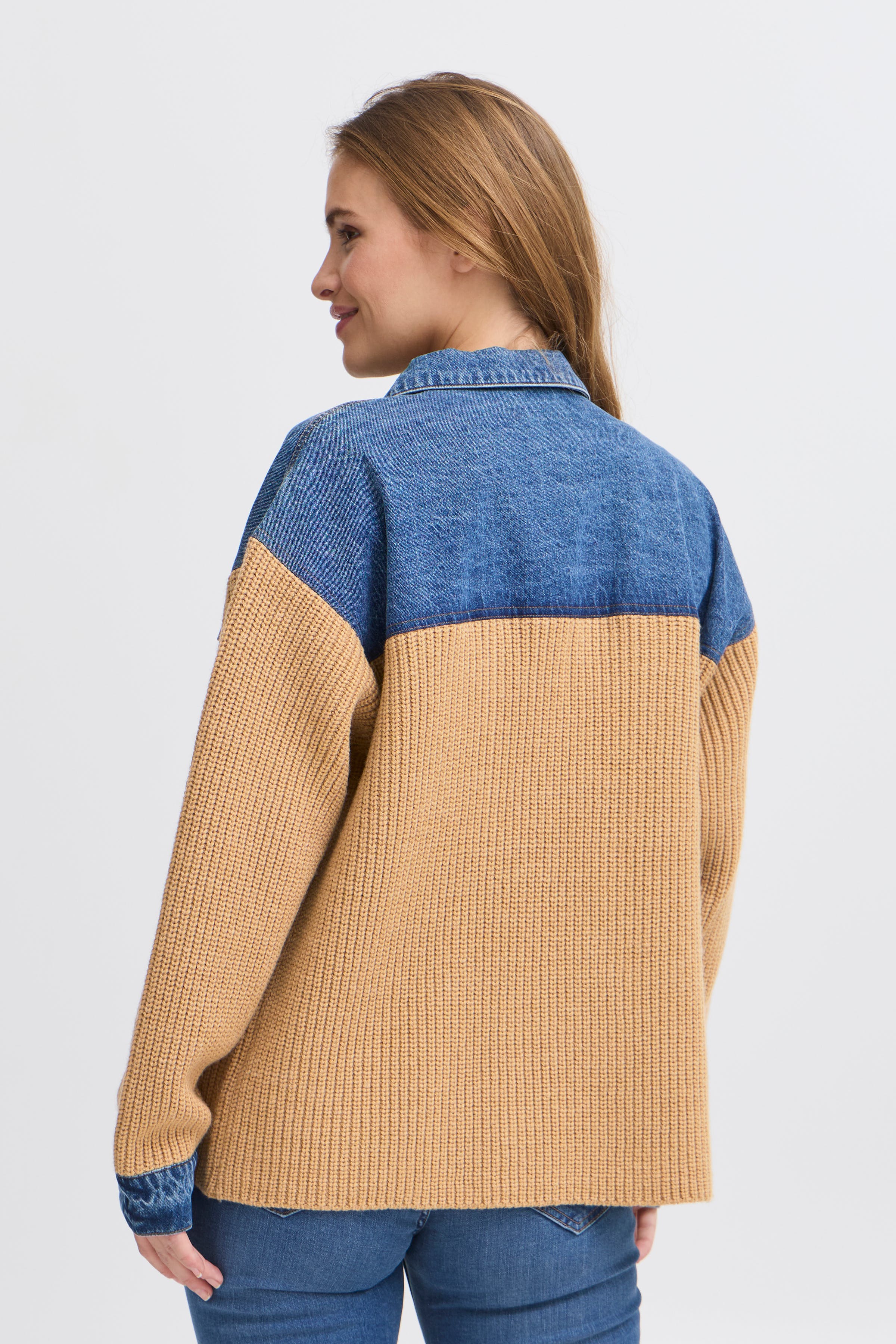 PZMARIT Knitted cardigan LOOKBOOK BACK 50208572-200005