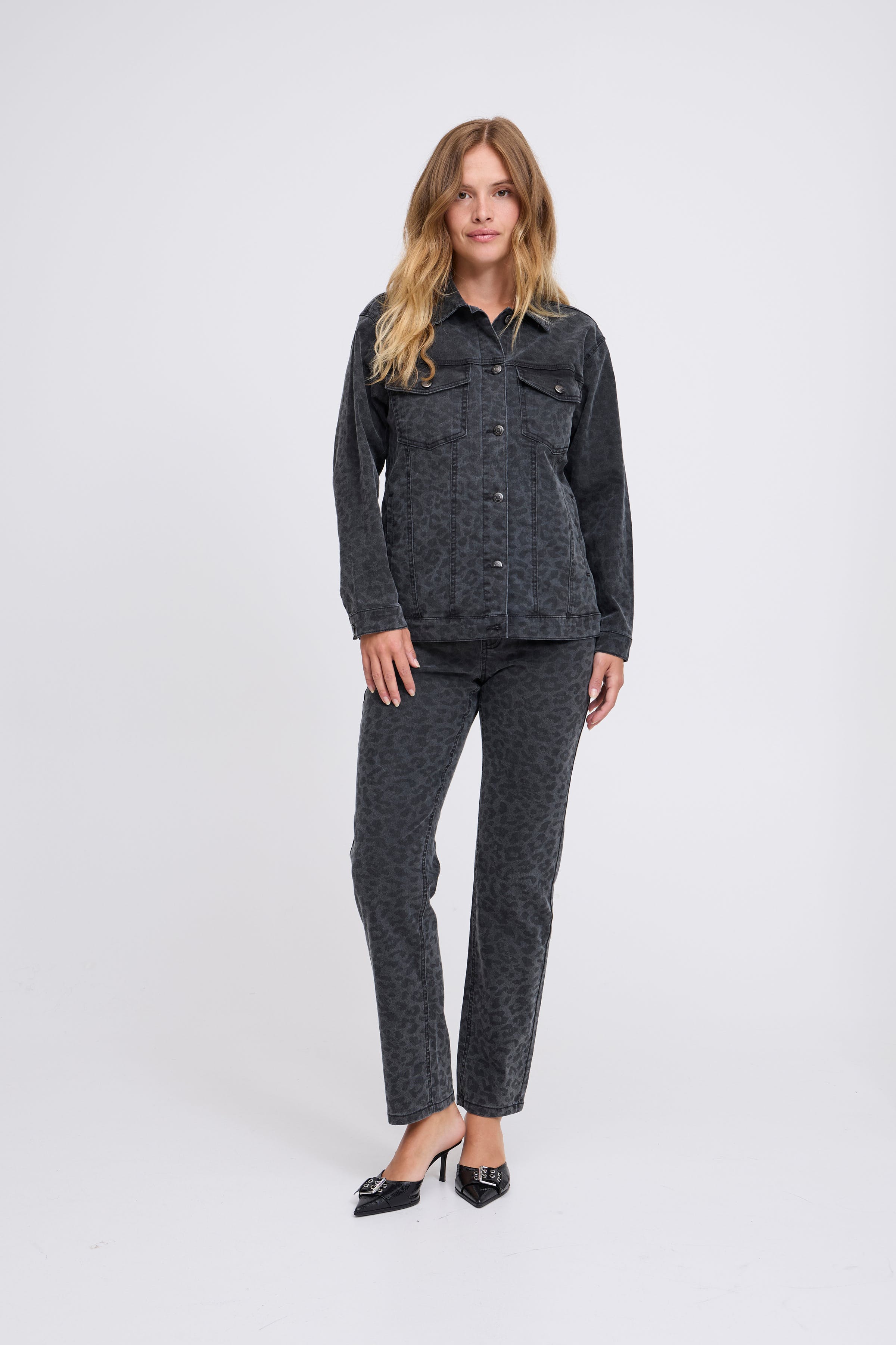 PXJANNAH Denim jacket LOCATION NONE 50208791-205027